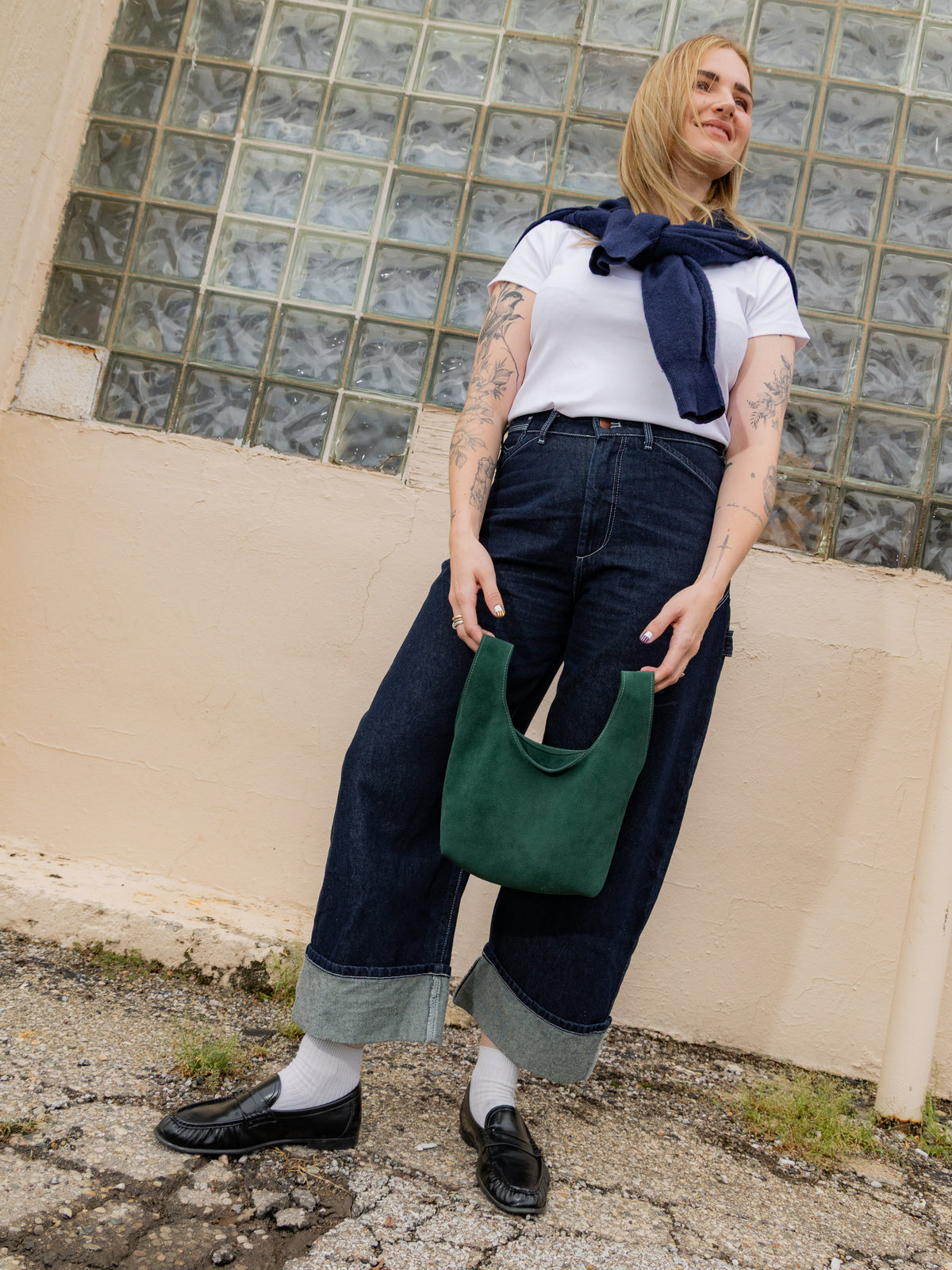 Evergreen Suede Drifter