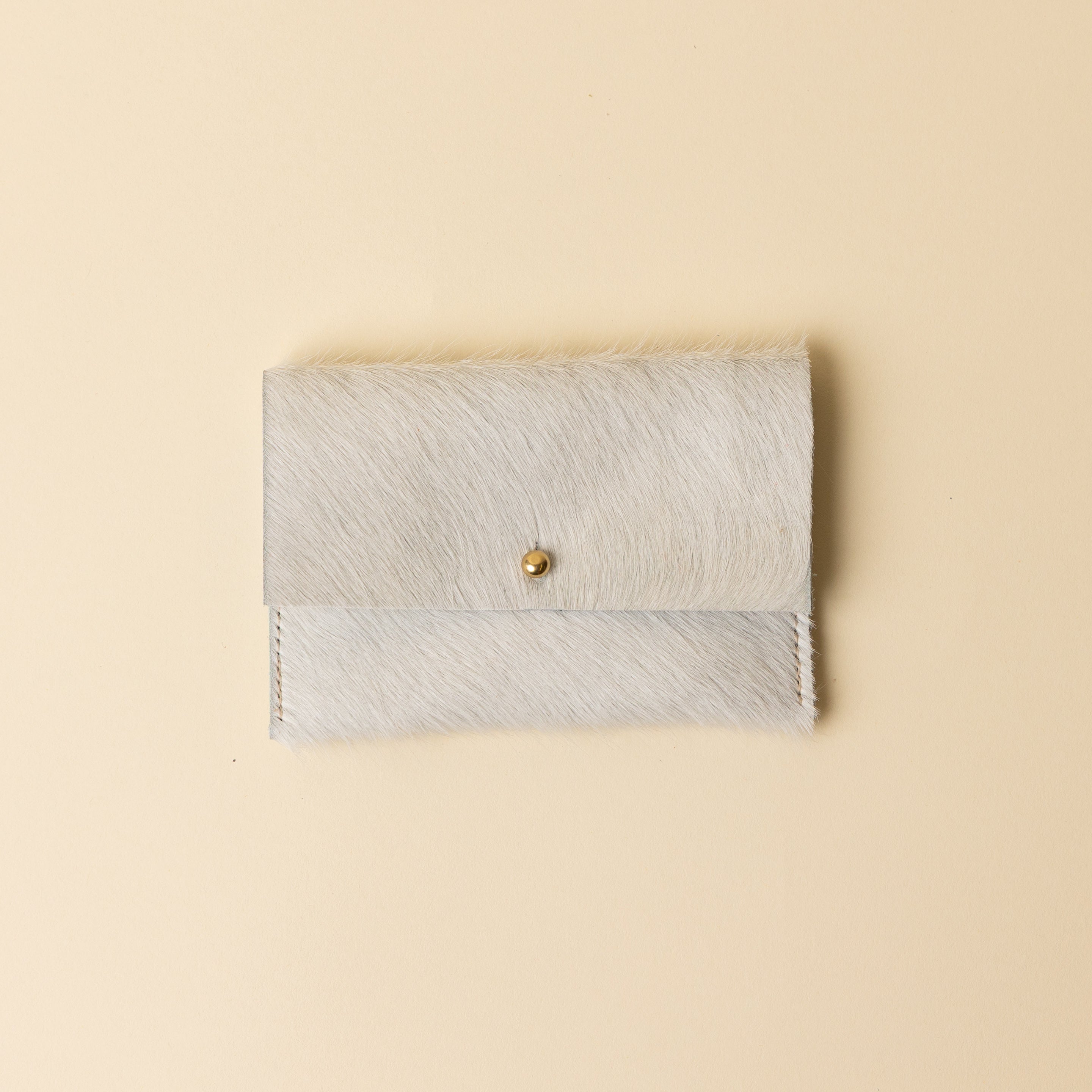 Upcycled White Companion Pouch
