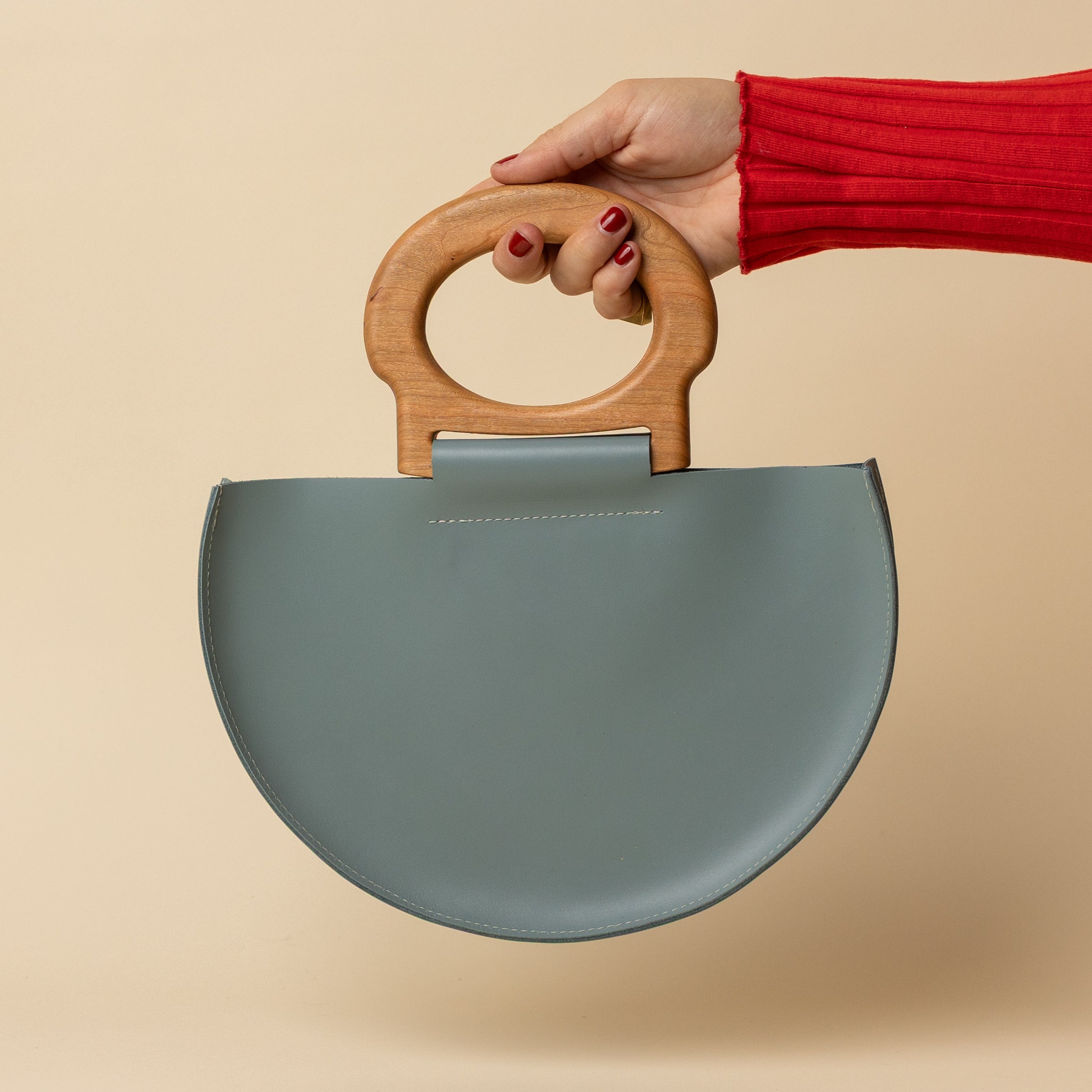 Seafoam/Cherry Crescent Woodie