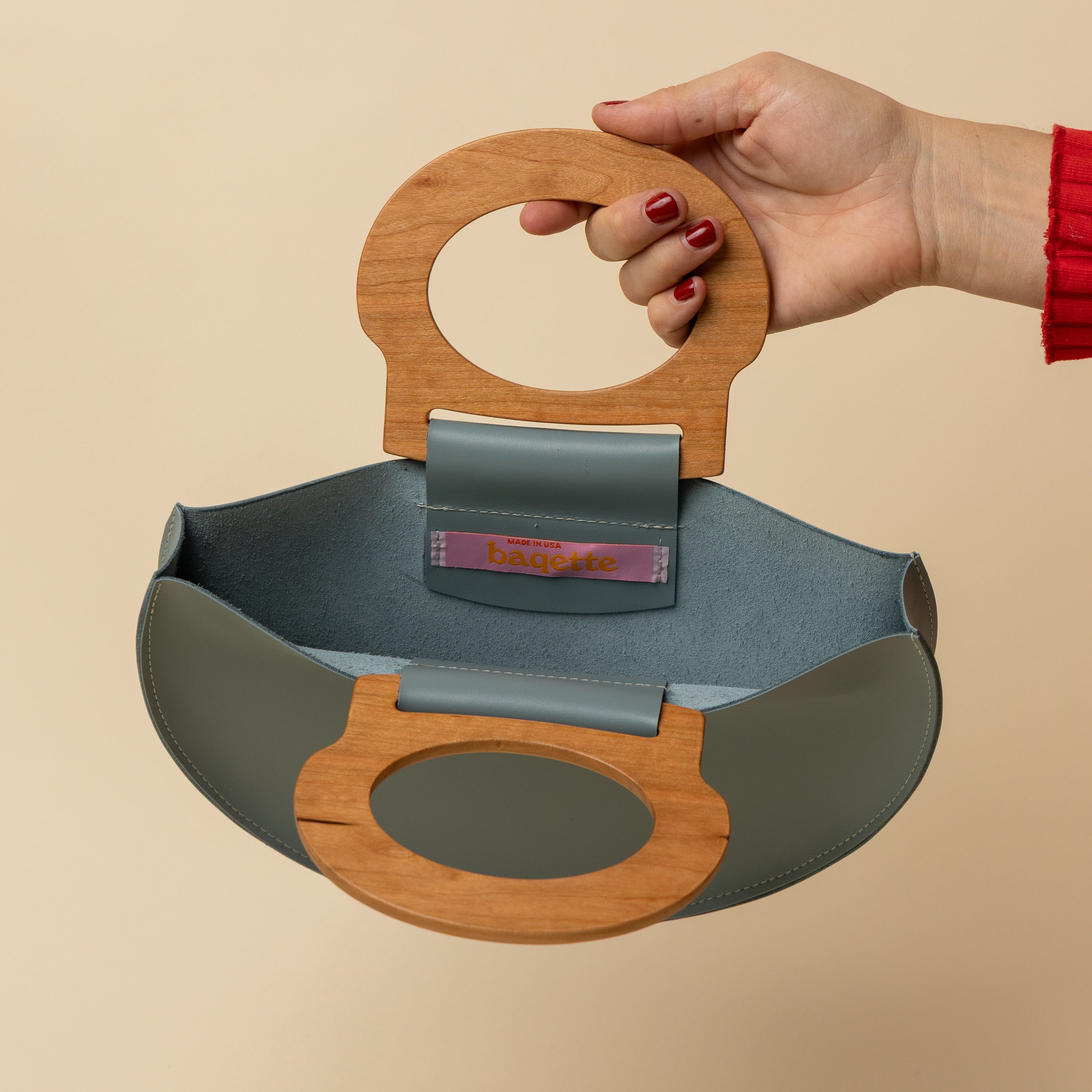 Seafoam/Cherry Crescent Woodie