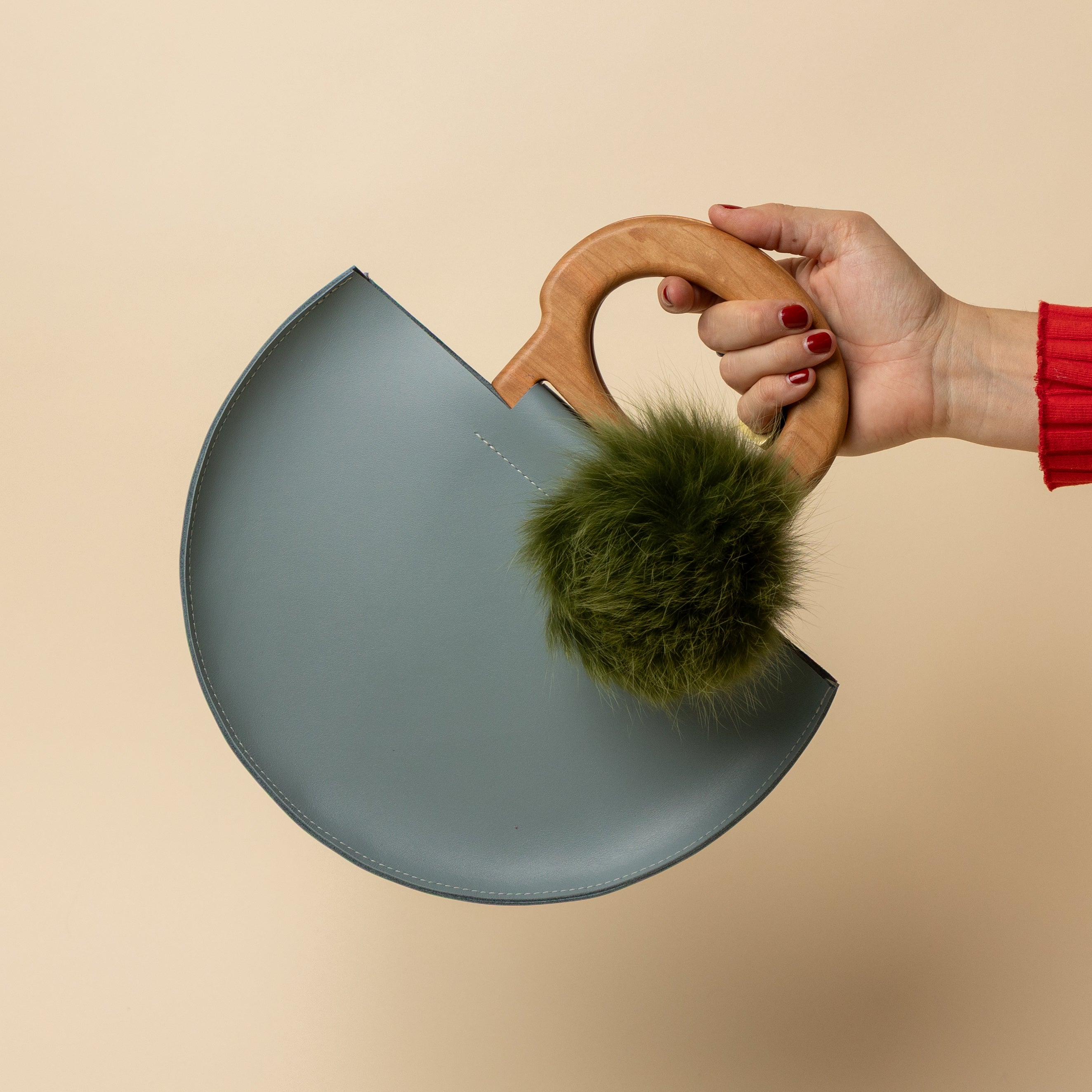 Seafoam/Cherry Crescent Woodie