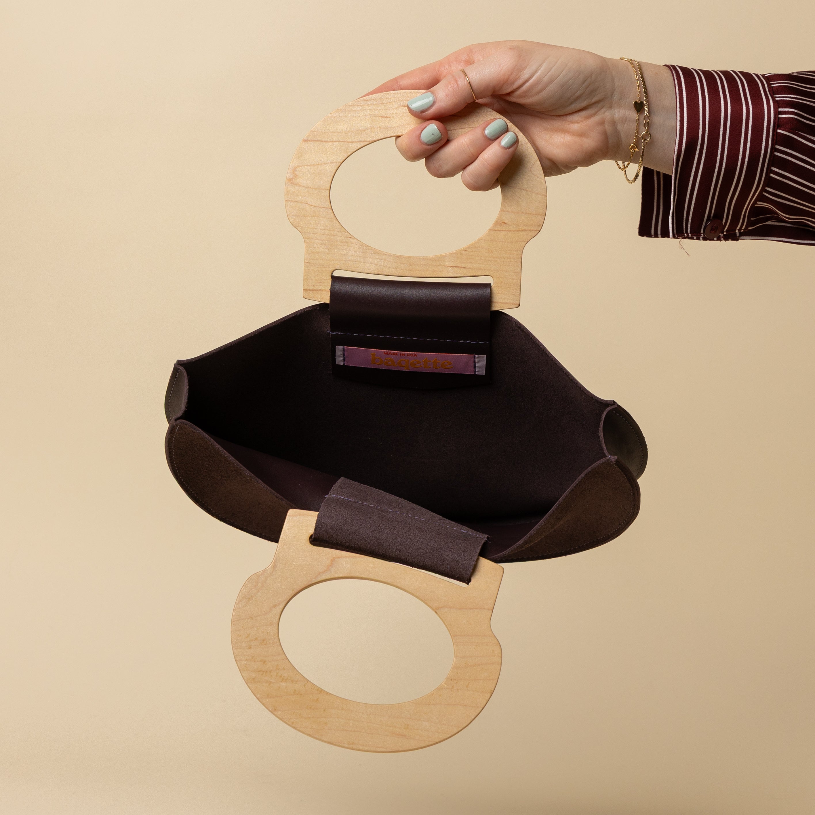 Kalamata/White Maple Crescent Woodie