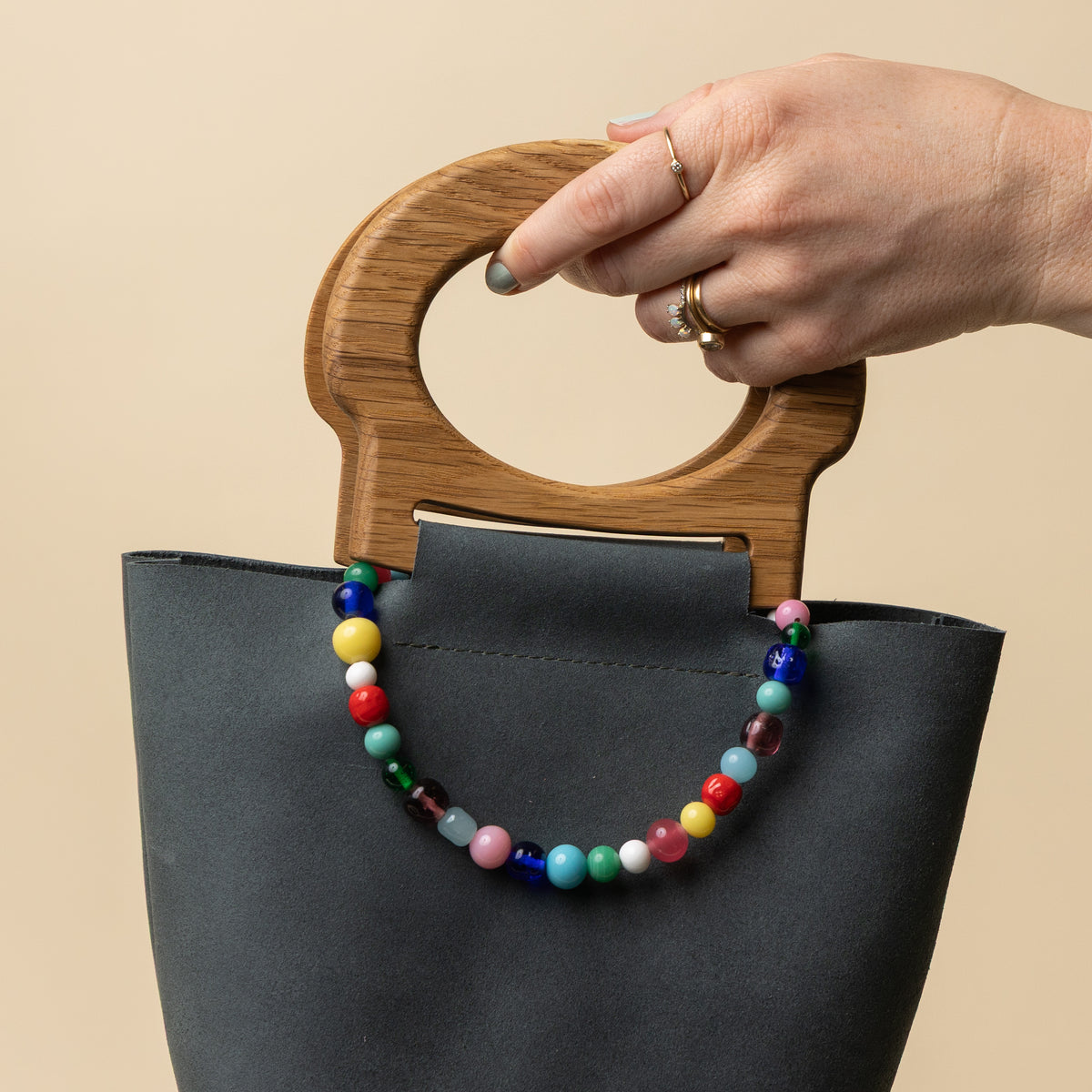Juniper/Oak Mini Picnic Tote