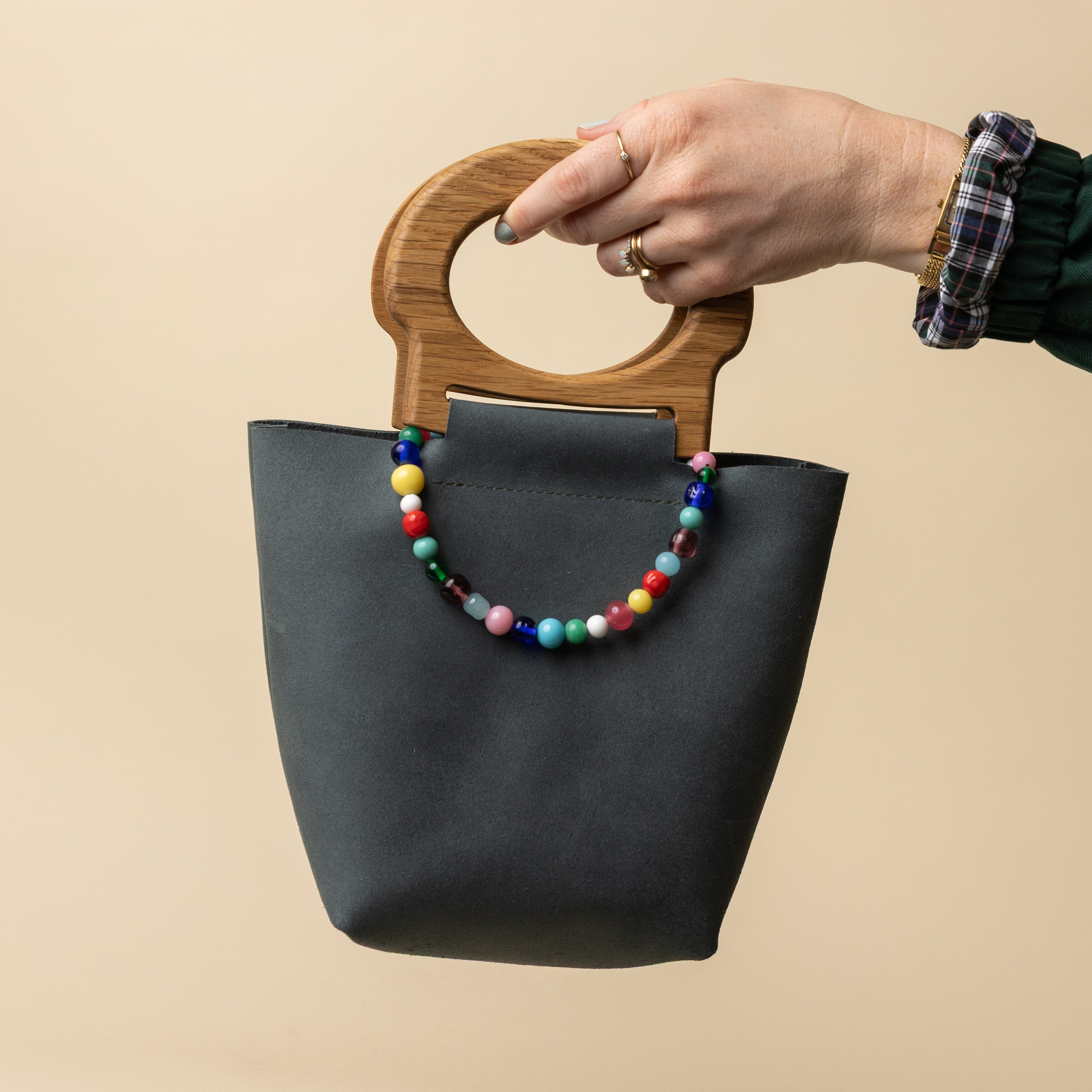 Juniper/Oak Mini Picnic Tote