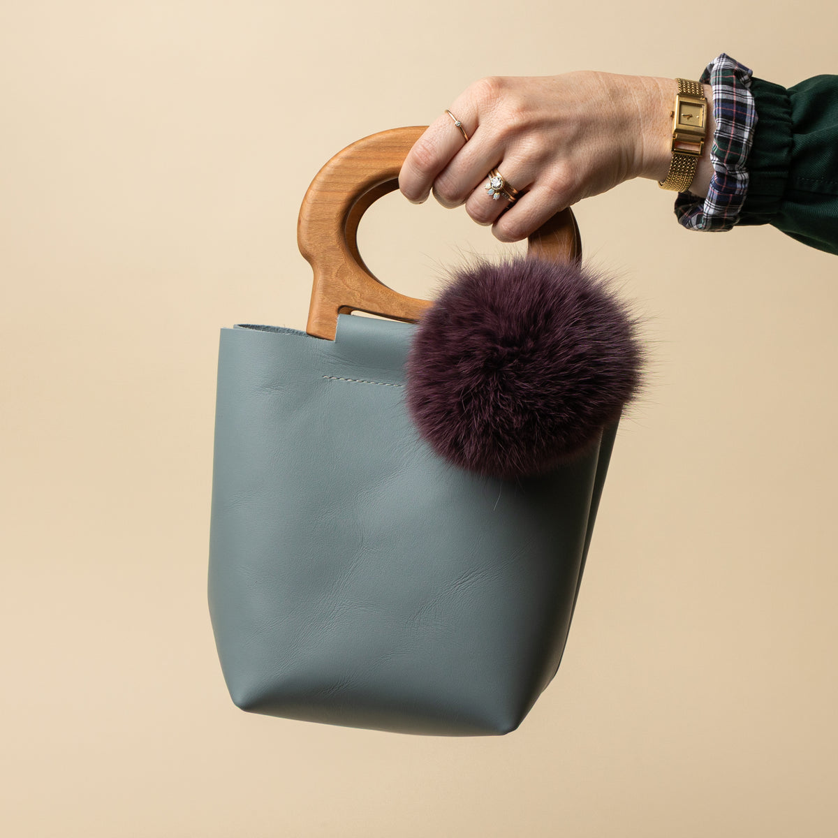 Fox Fur Pom