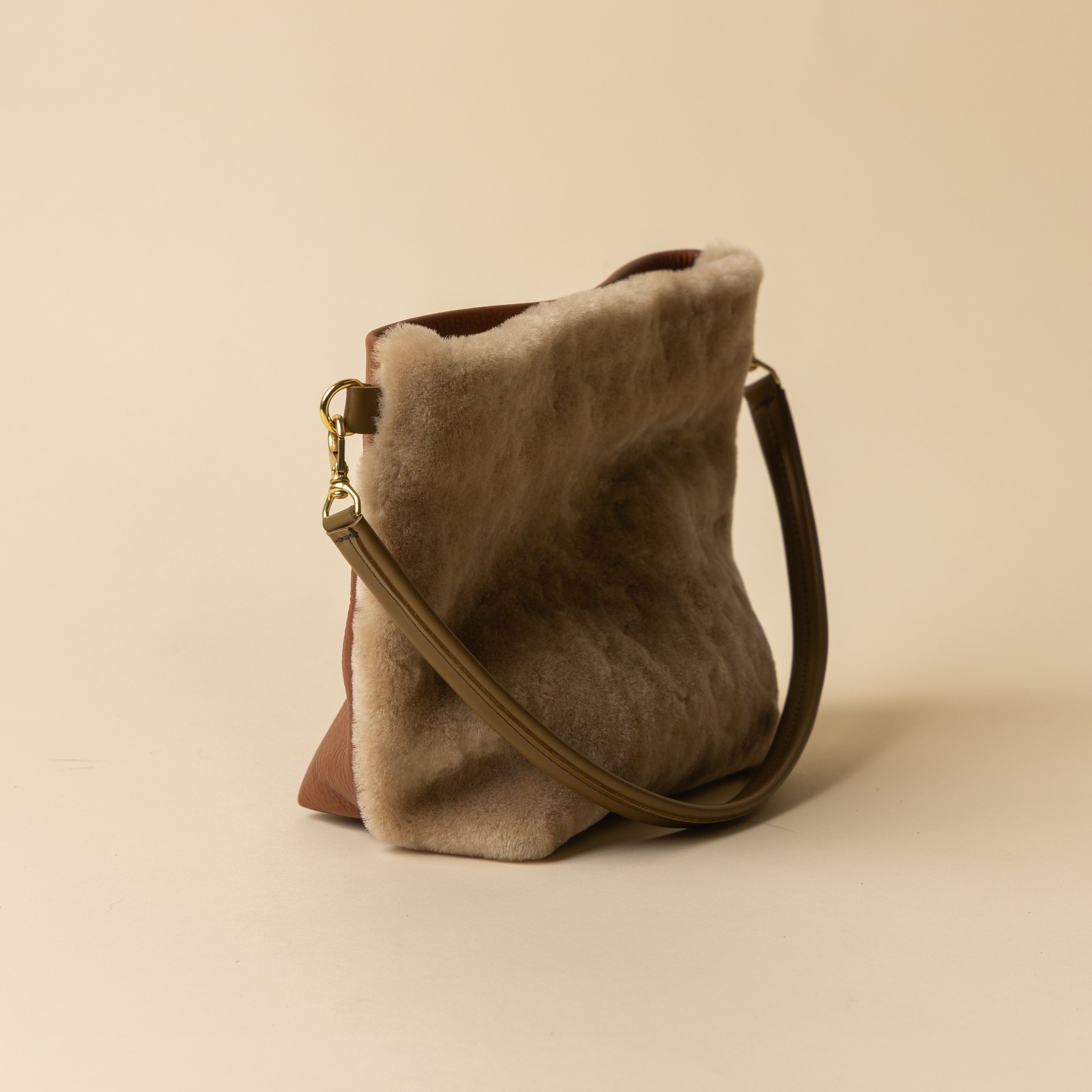 Cream Lambswool Party Bucket