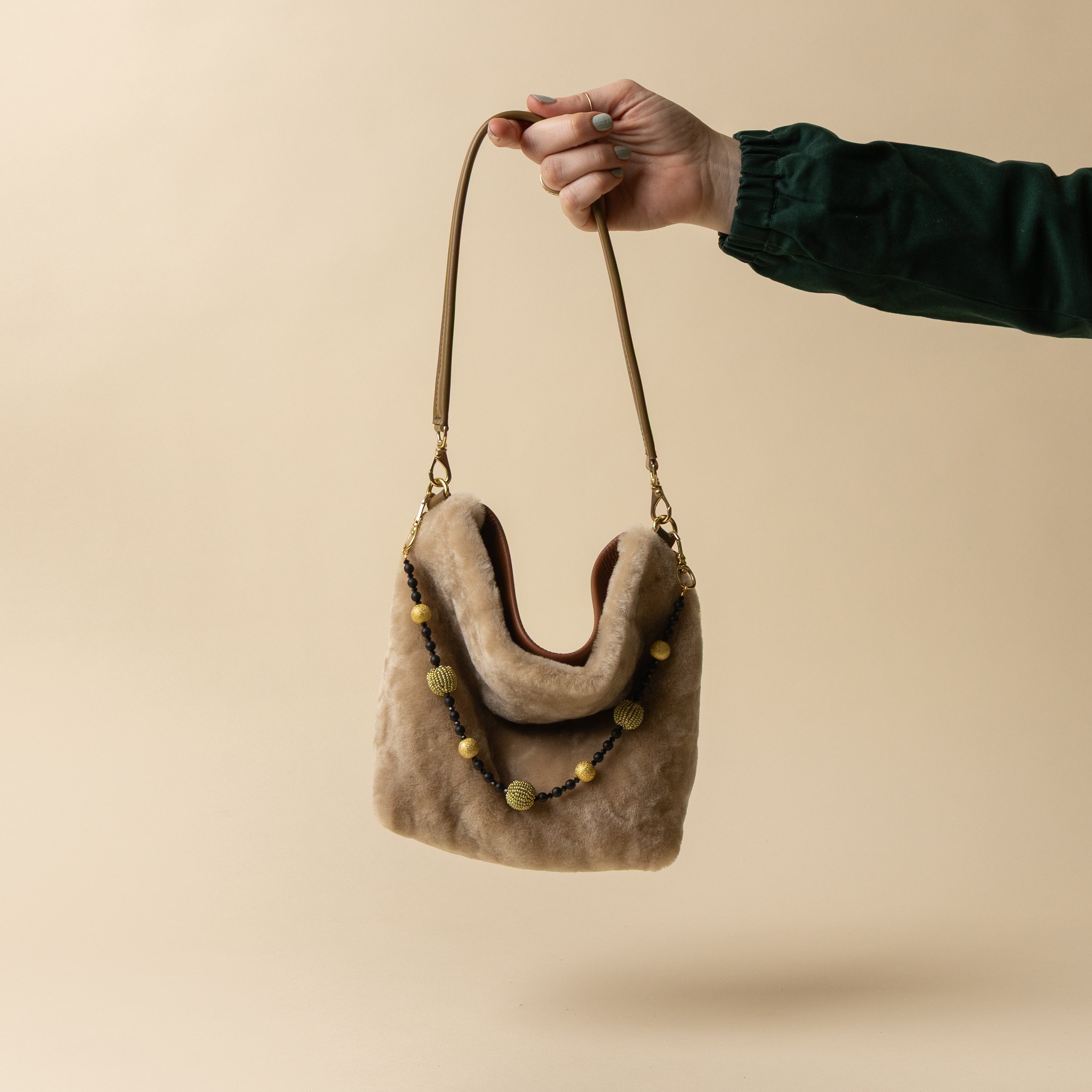 Cream Lambswool Party Bucket