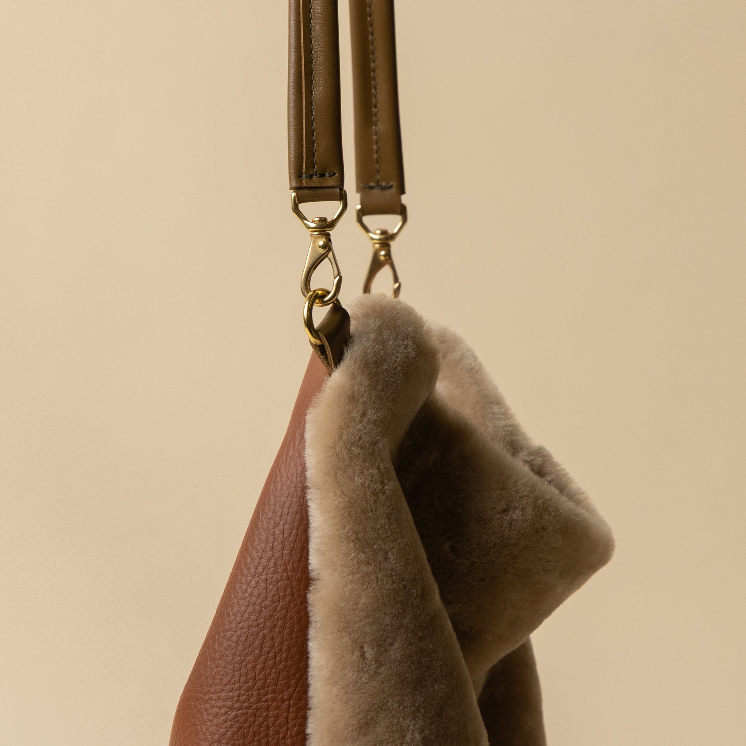 Cream Lambswool Party Bucket