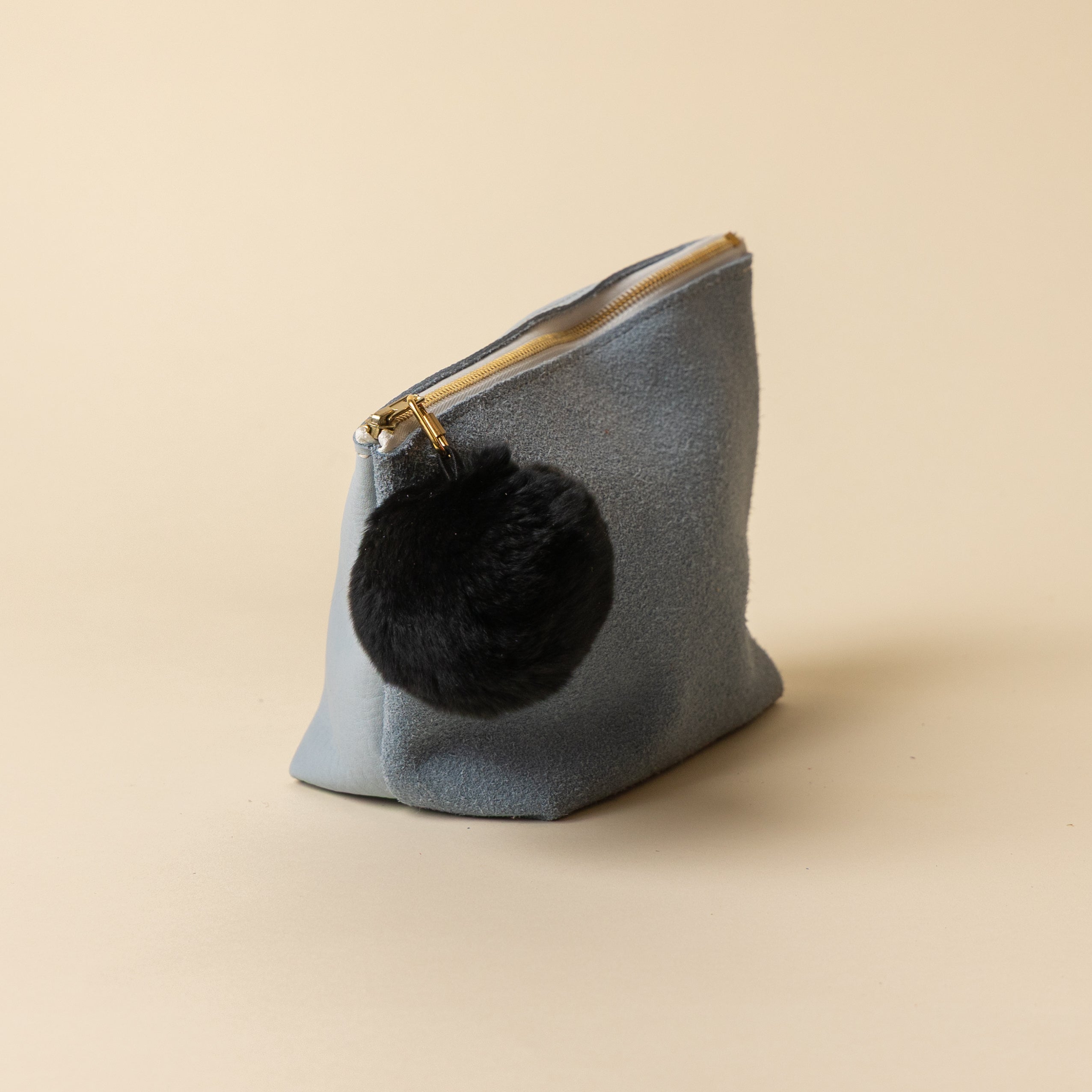 Pale Blue/Pale Blue Suede Slouchie