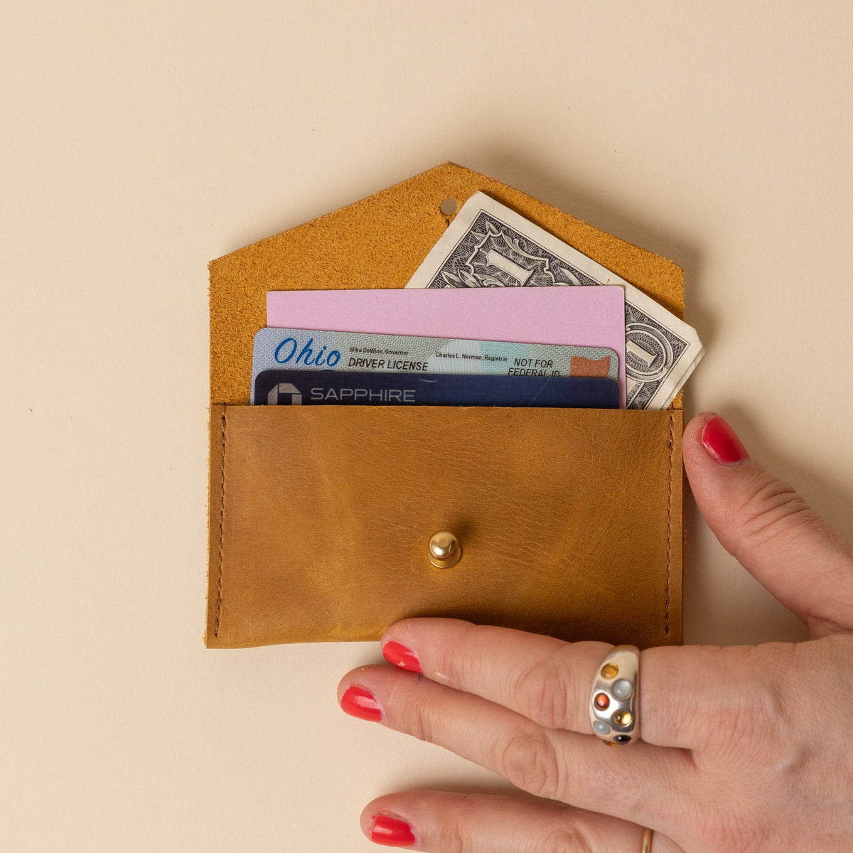 Goldenrod Cardholder
