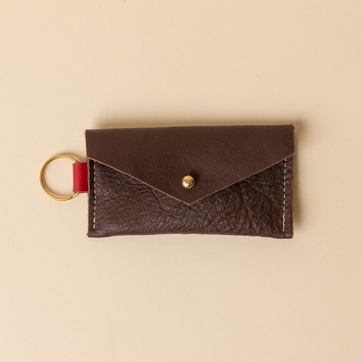 Mahogany/Cardinal Caro Cardholder