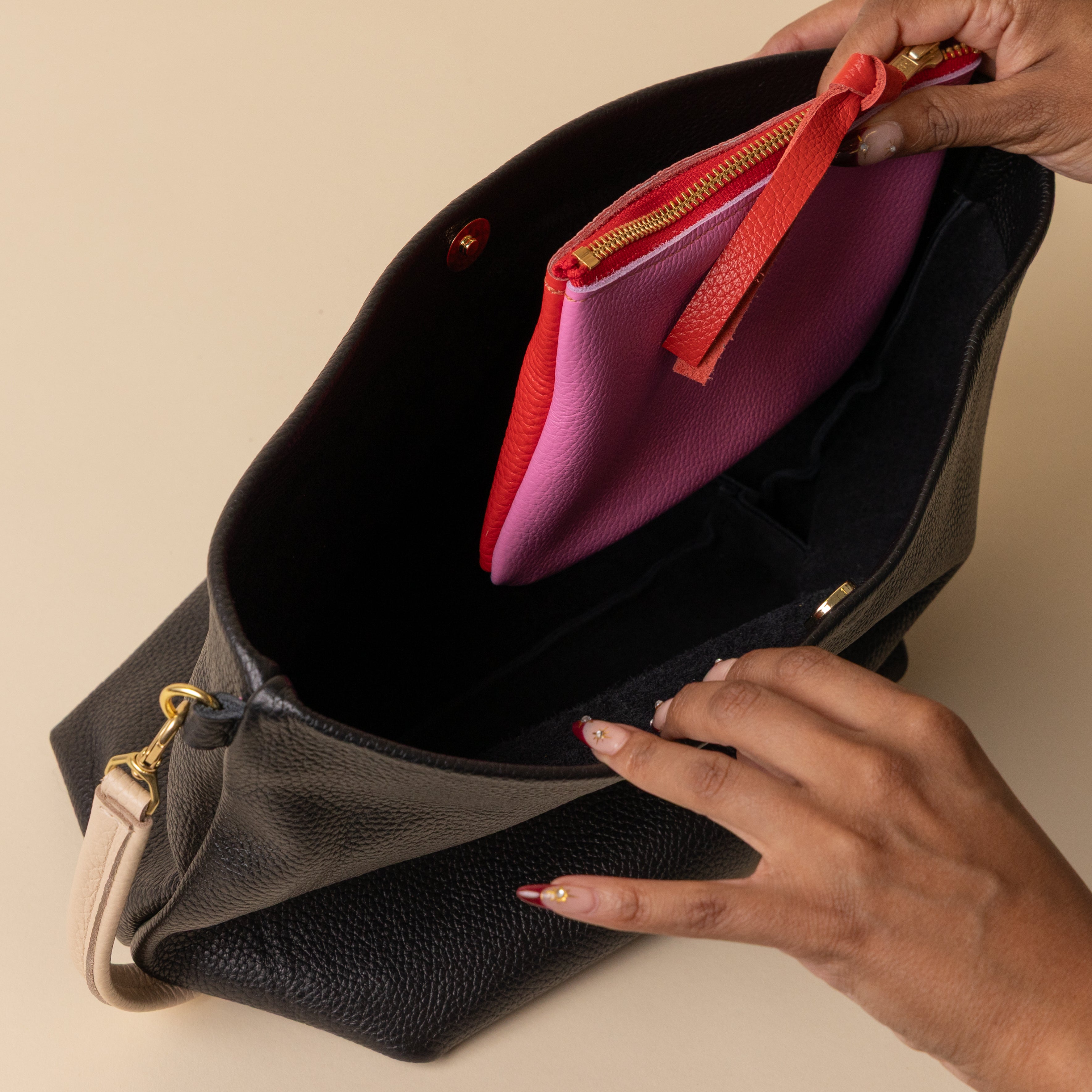 Black/Cream Party Bucket