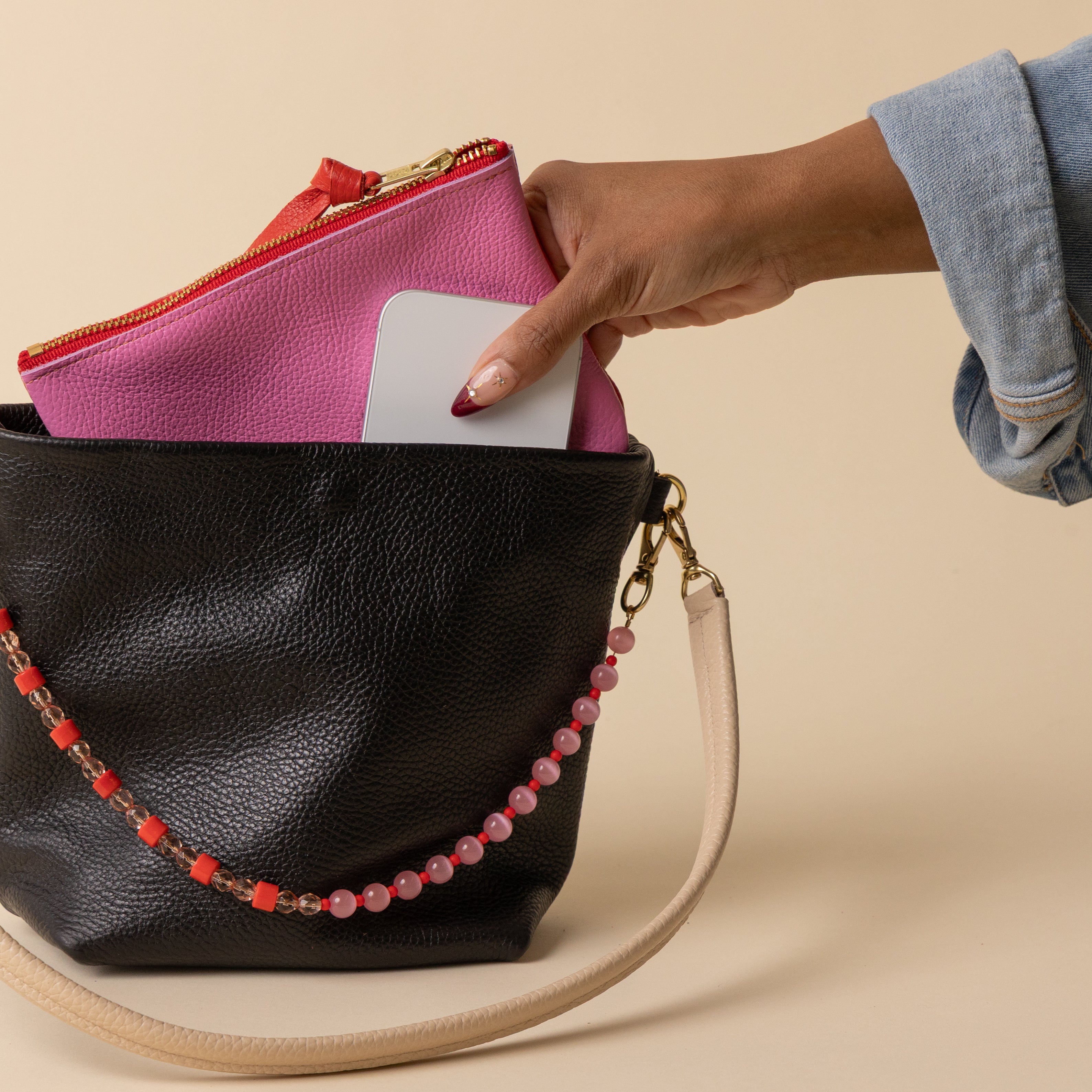 Black/Cream Party Bucket