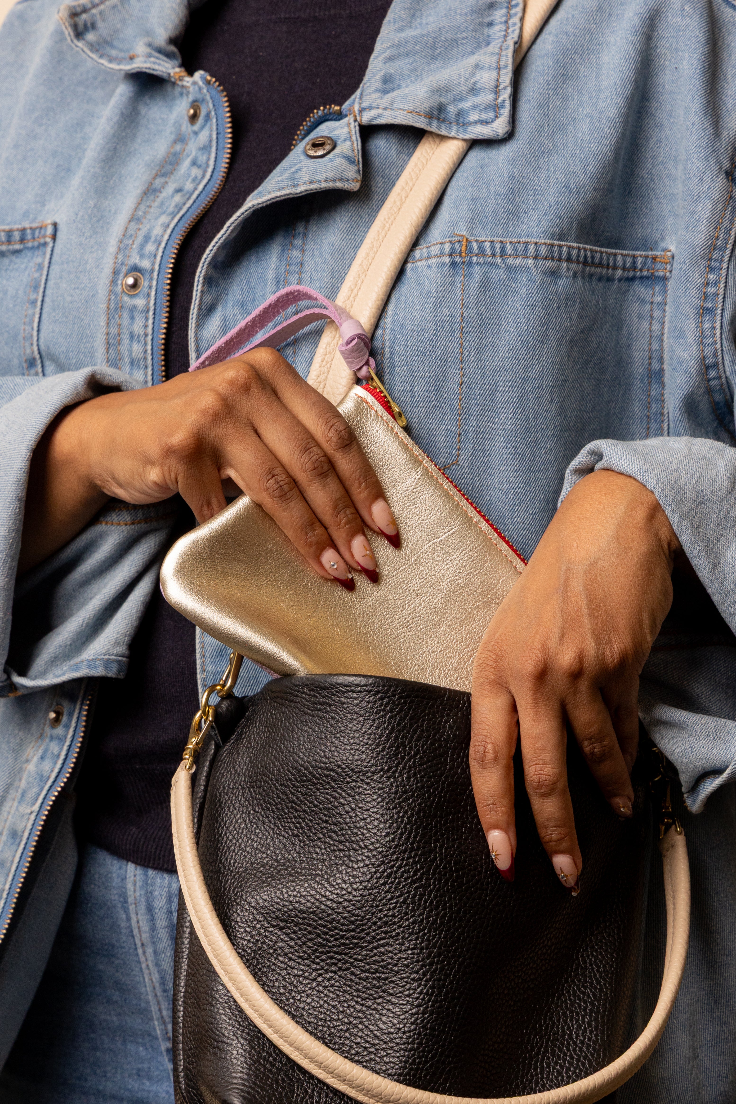 Black/Cream Party Bucket