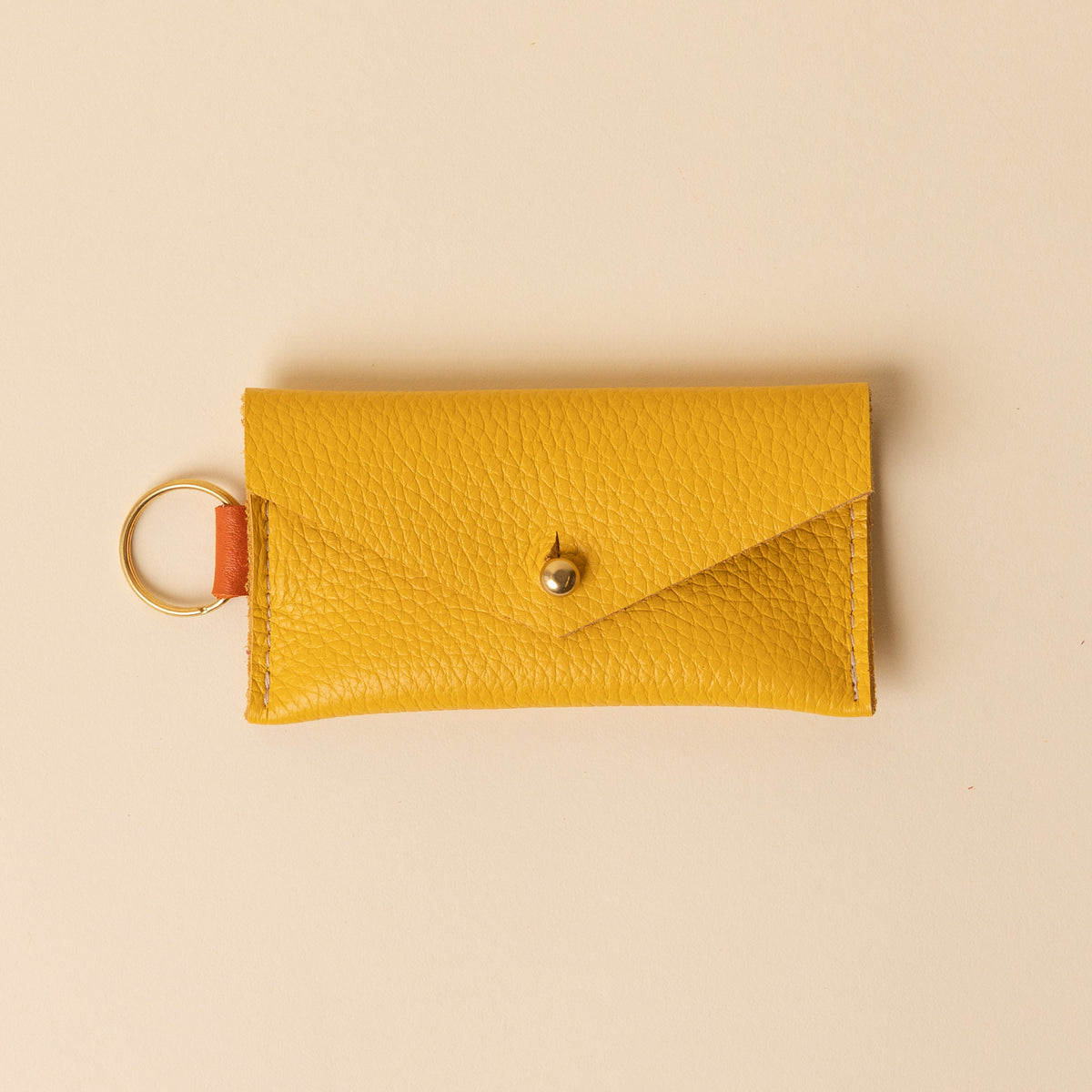 Canary/Persimmon Caro Cardholder