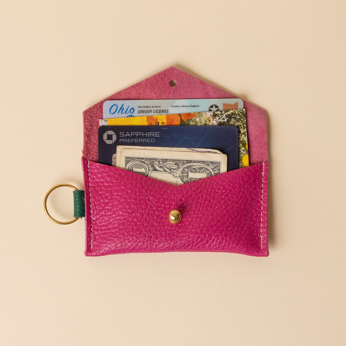 Dragonfruit/Kelly Caro Cardholder