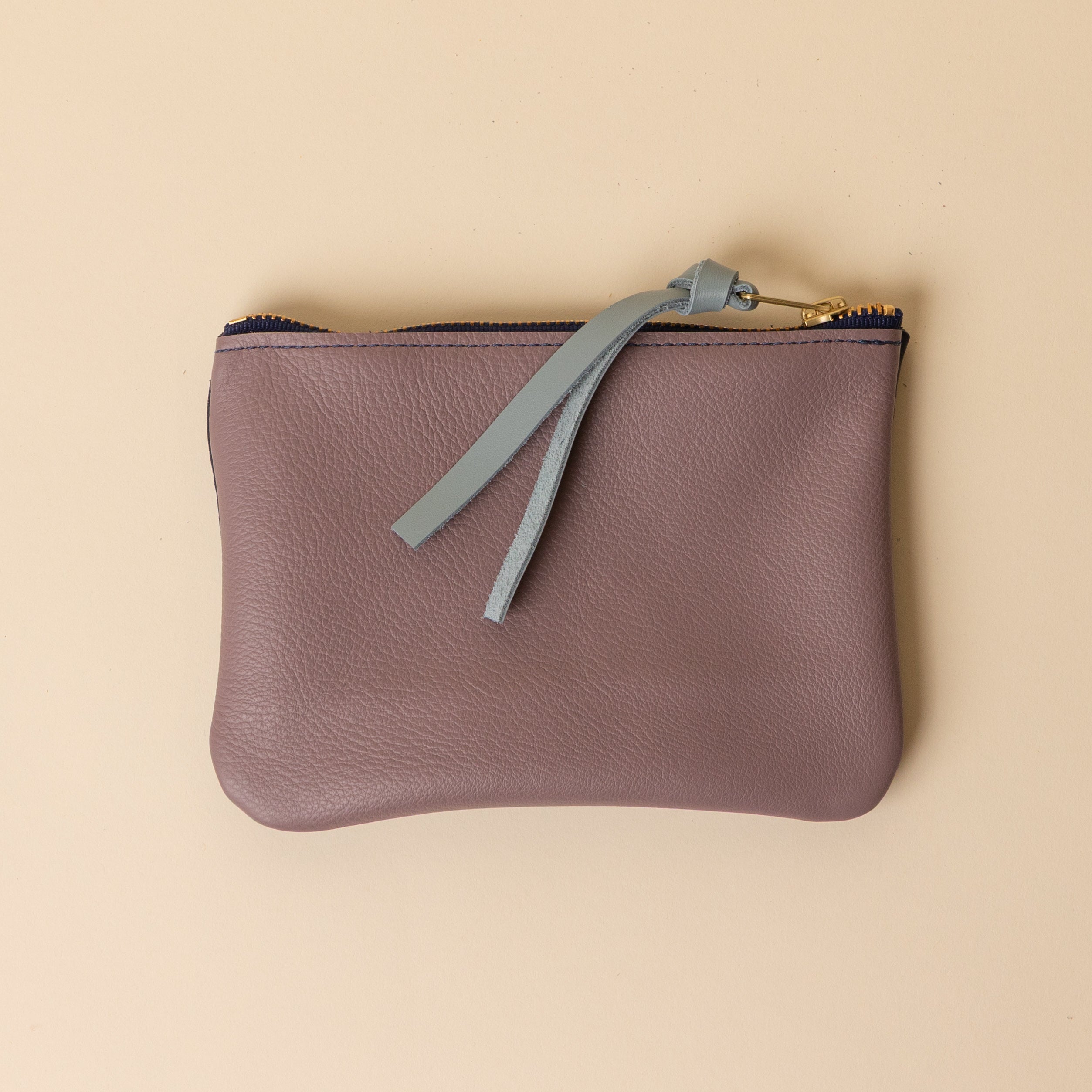 Black/Upcycled Brown Essential Pouch