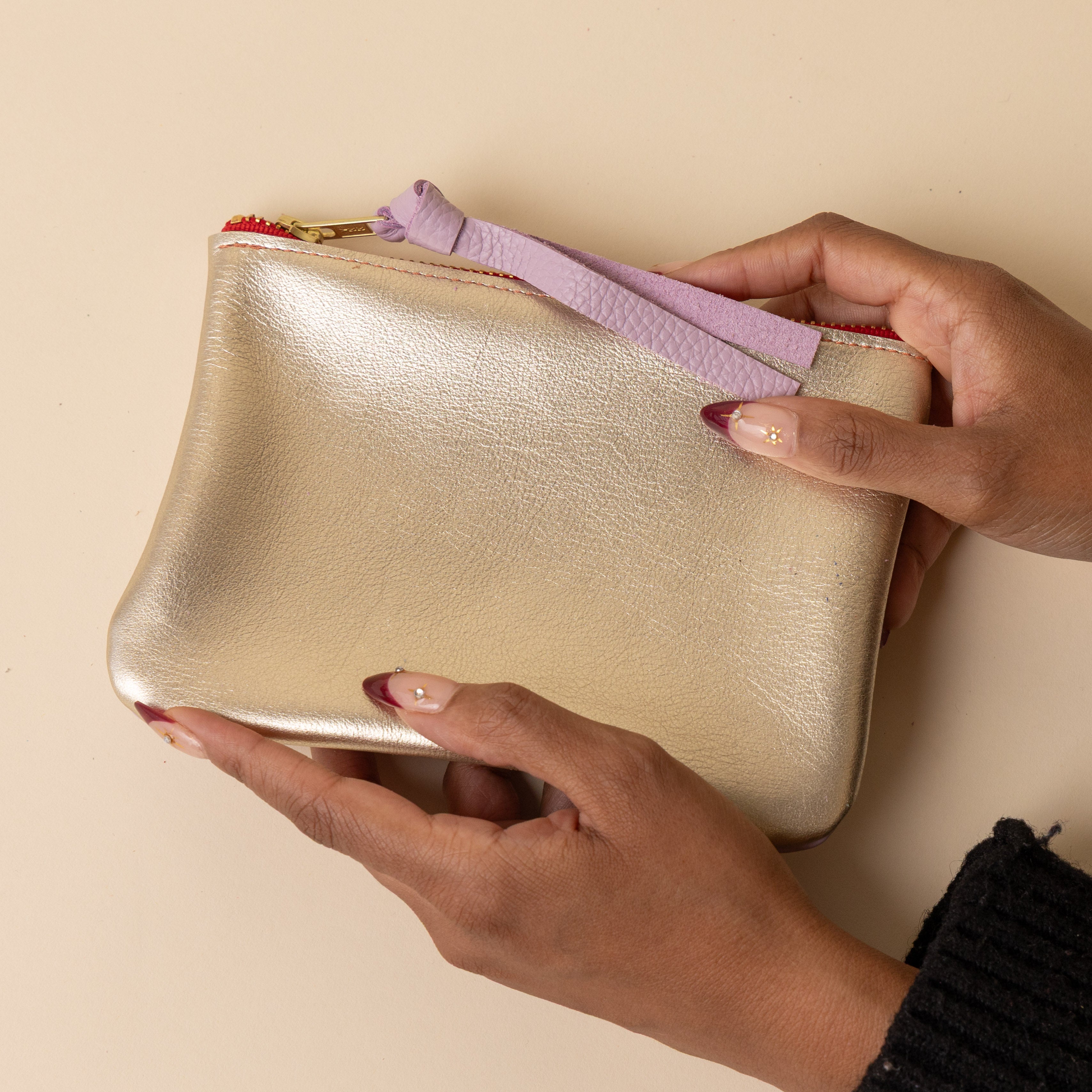 Lilac/Gold Essential Pouch