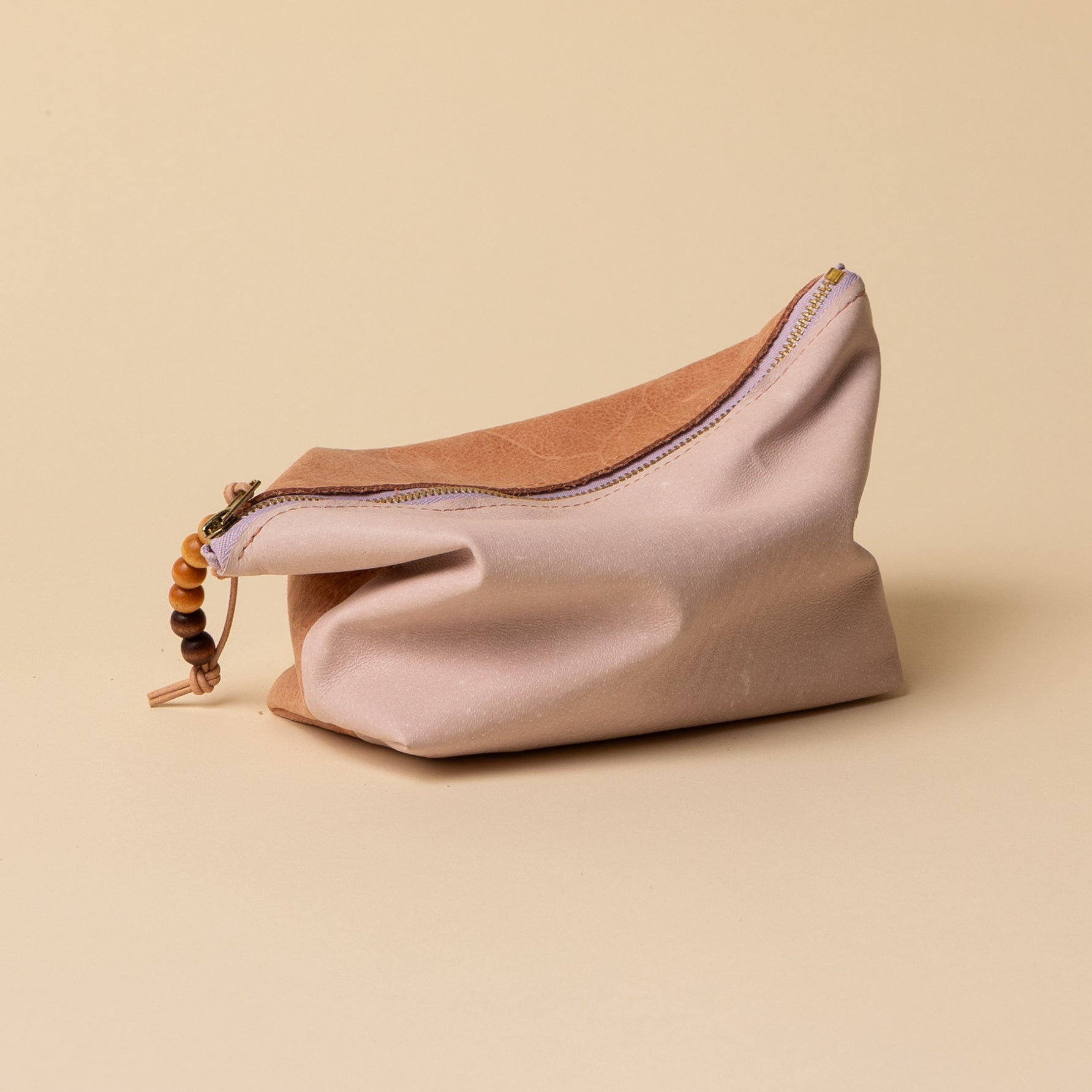 Peach Bellini/Pale Lavender Slouchie