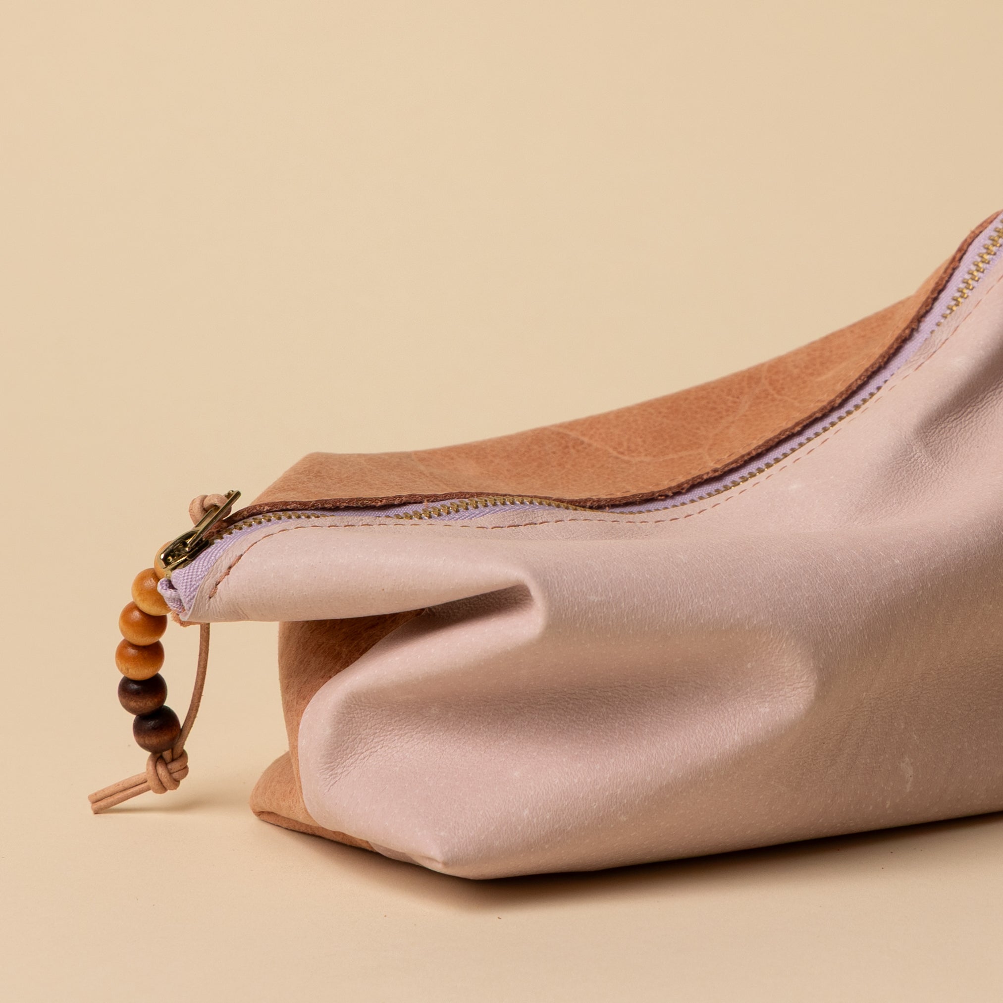 Peach Bellini/Pale Lavender Slouchie