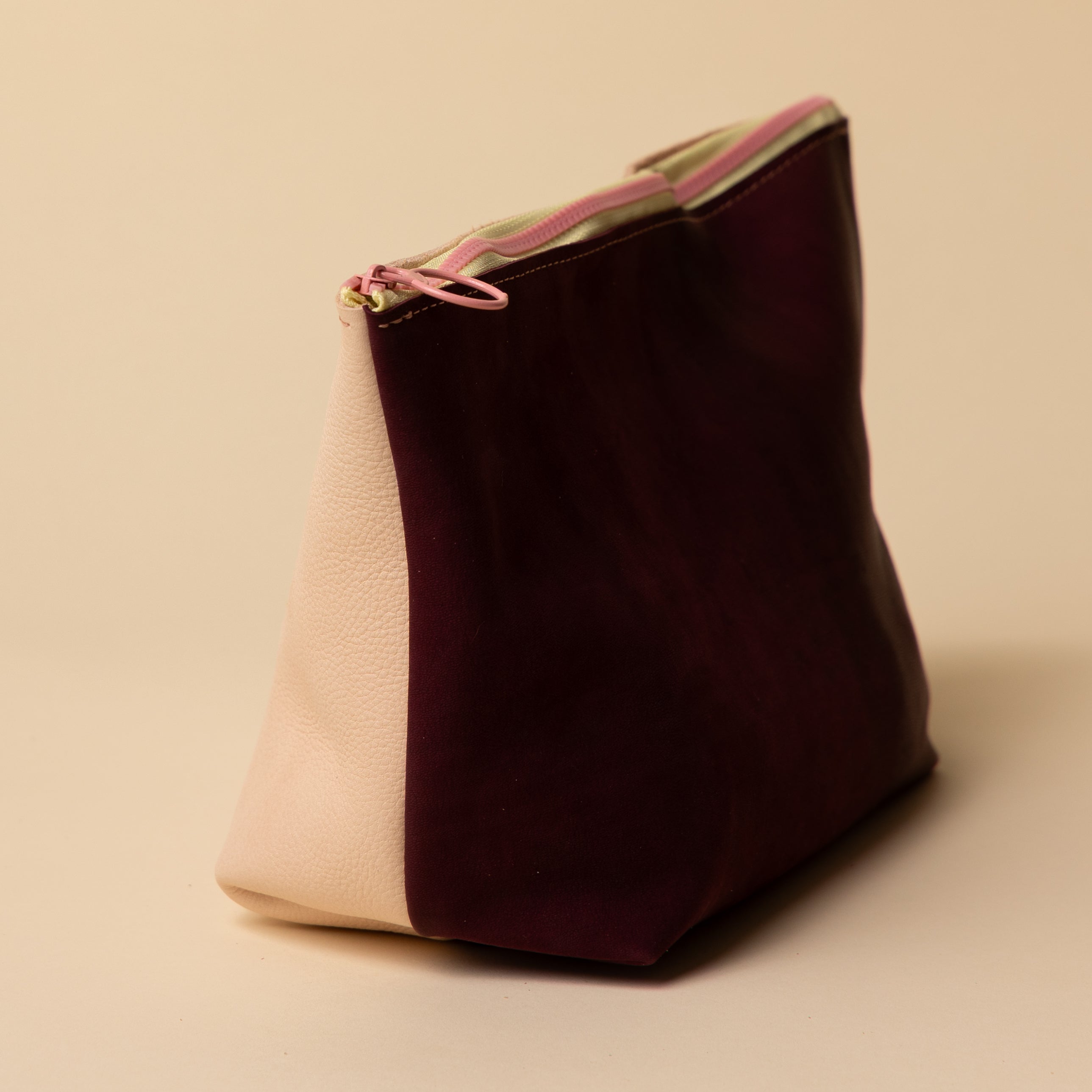 Biggie Veg Tan/Plum Slouchie