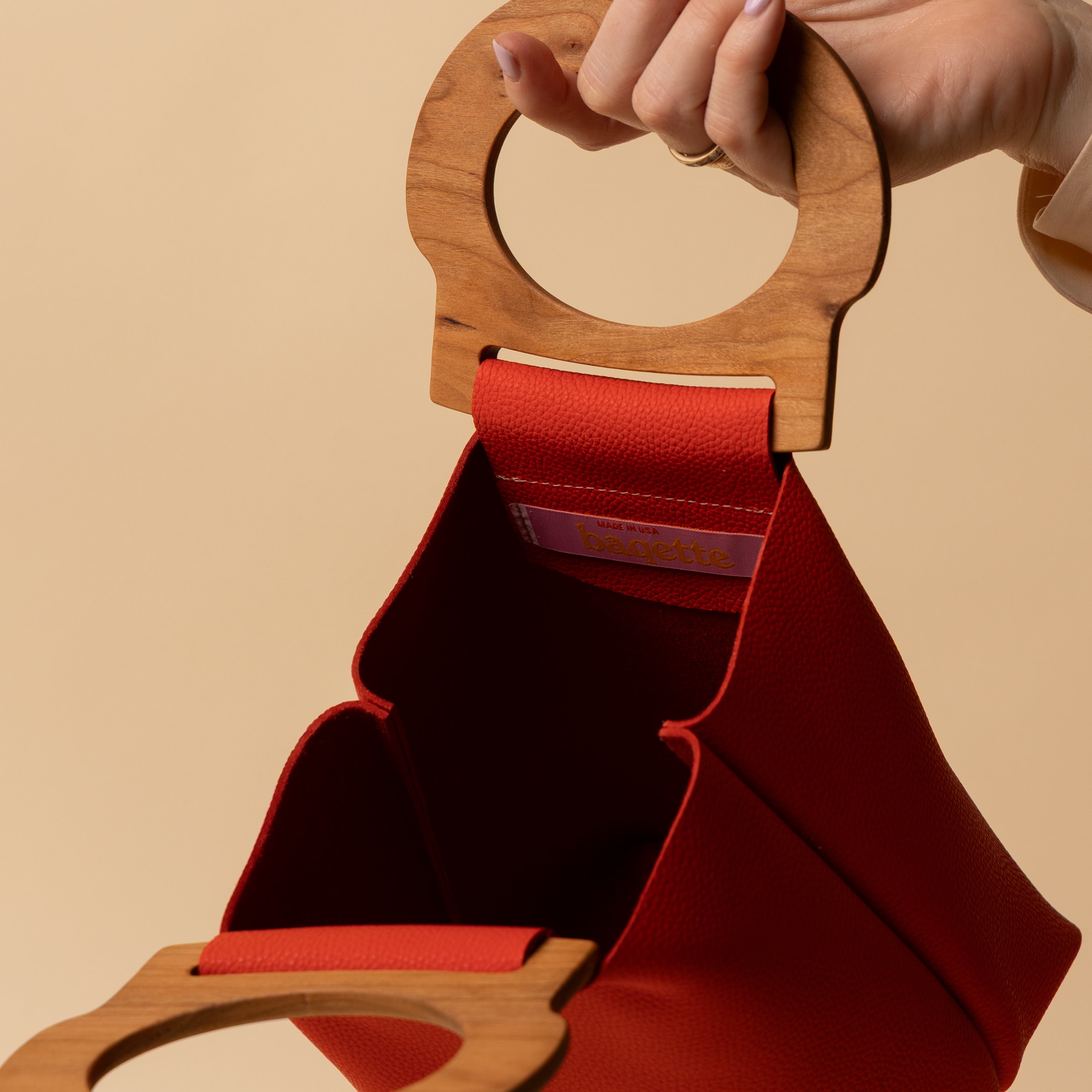 Poppy/Cherry Mini Picnic Tote