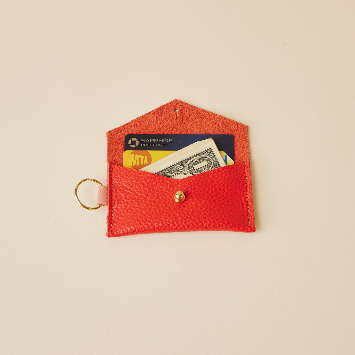 Rorange/Salmon Caro Cardholder