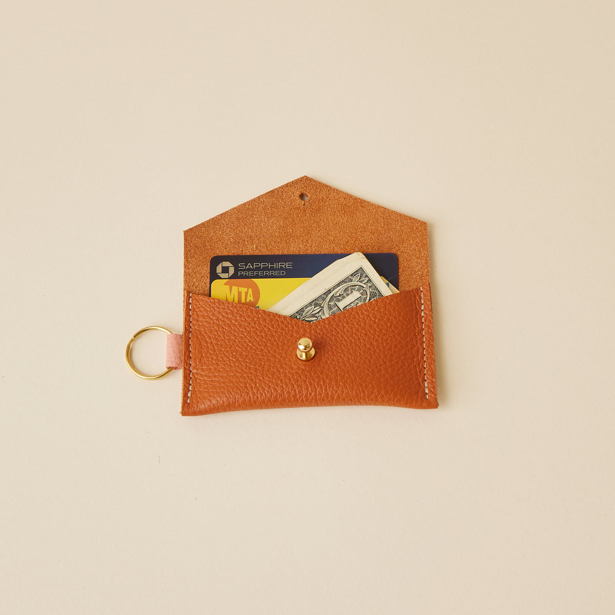 Pumpkin/Salmon Caro Cardholder