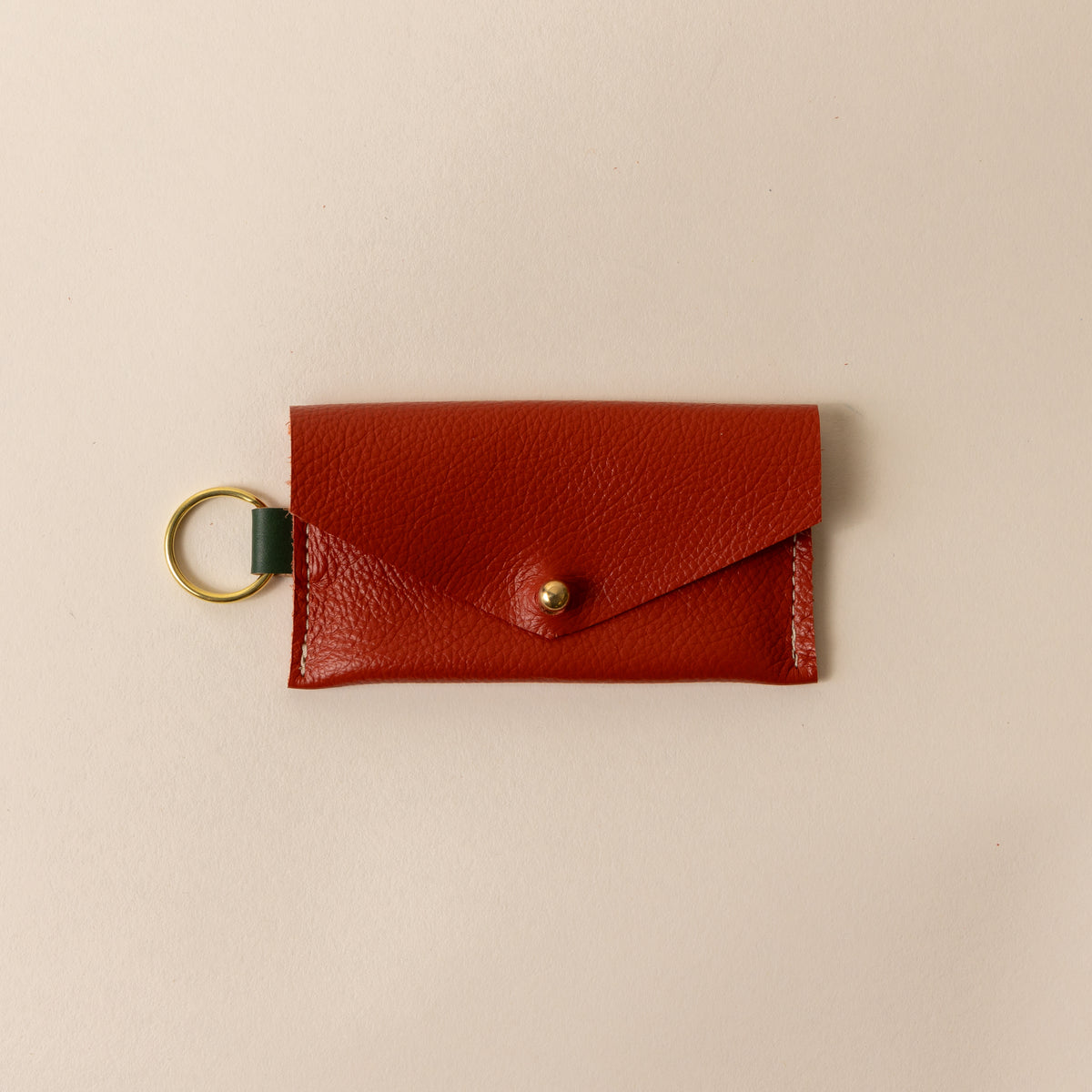 Brick/Forest Caro Cardholder
