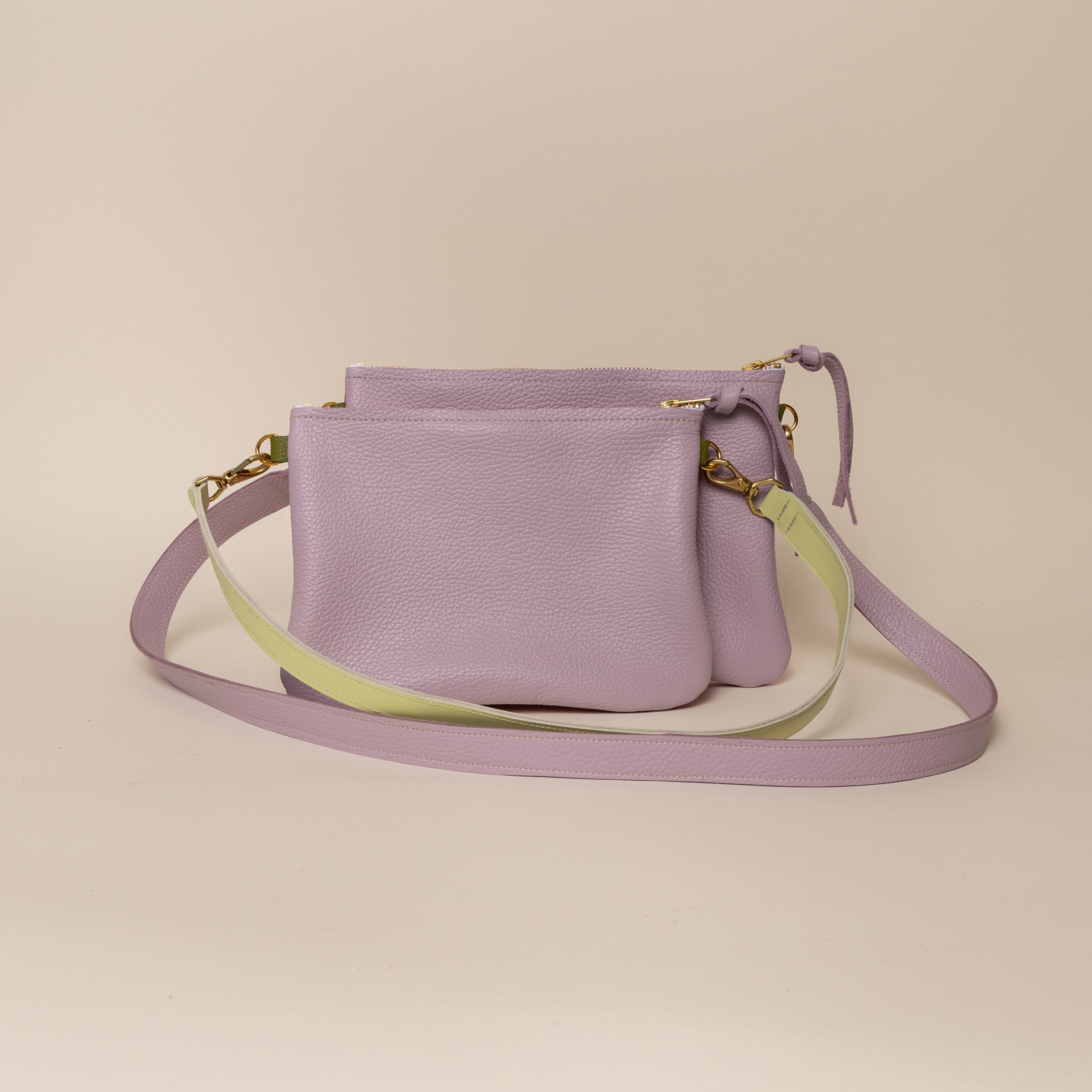 Ruby Red/Lilac Crossbody