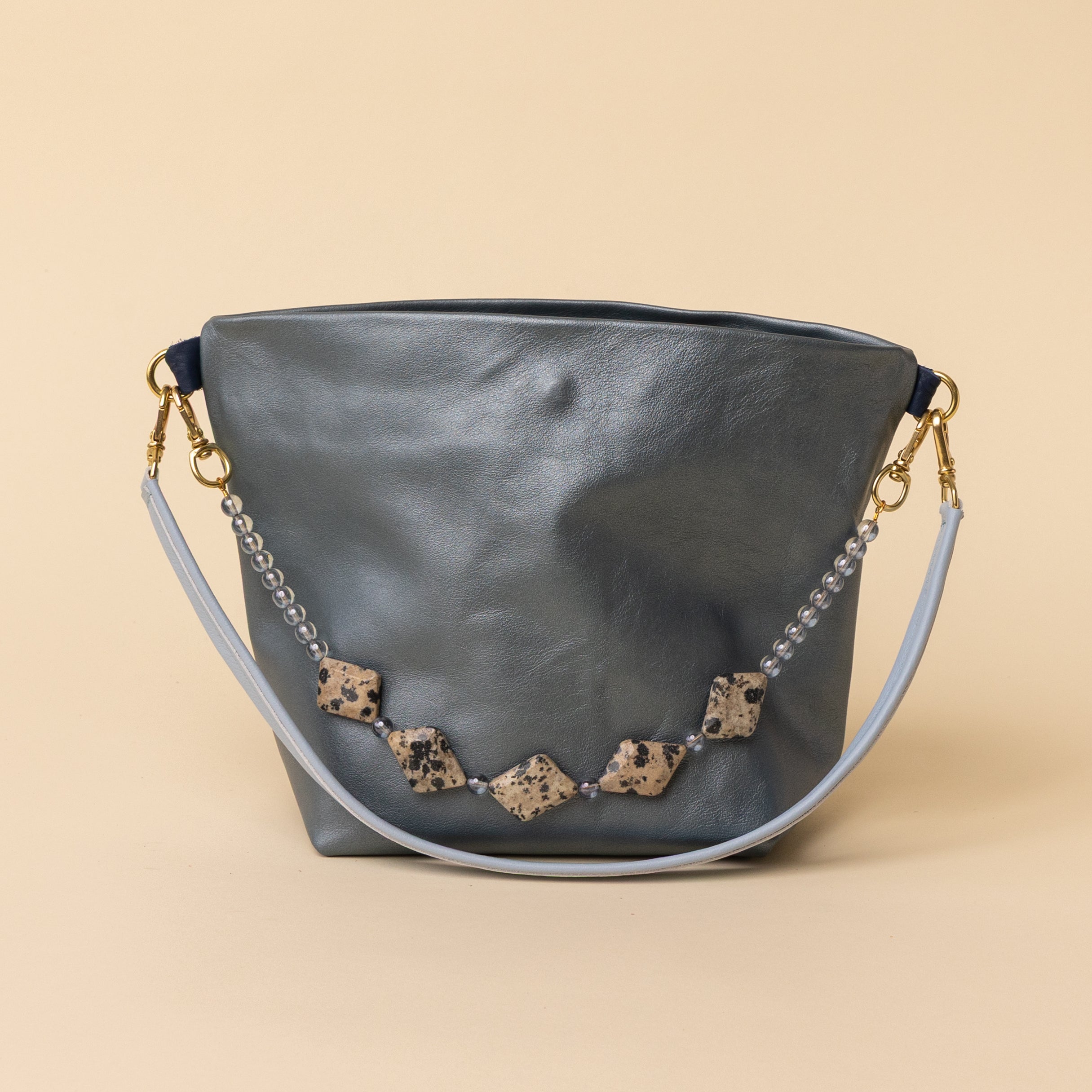 Slate Blue Shimmer Party Bucket