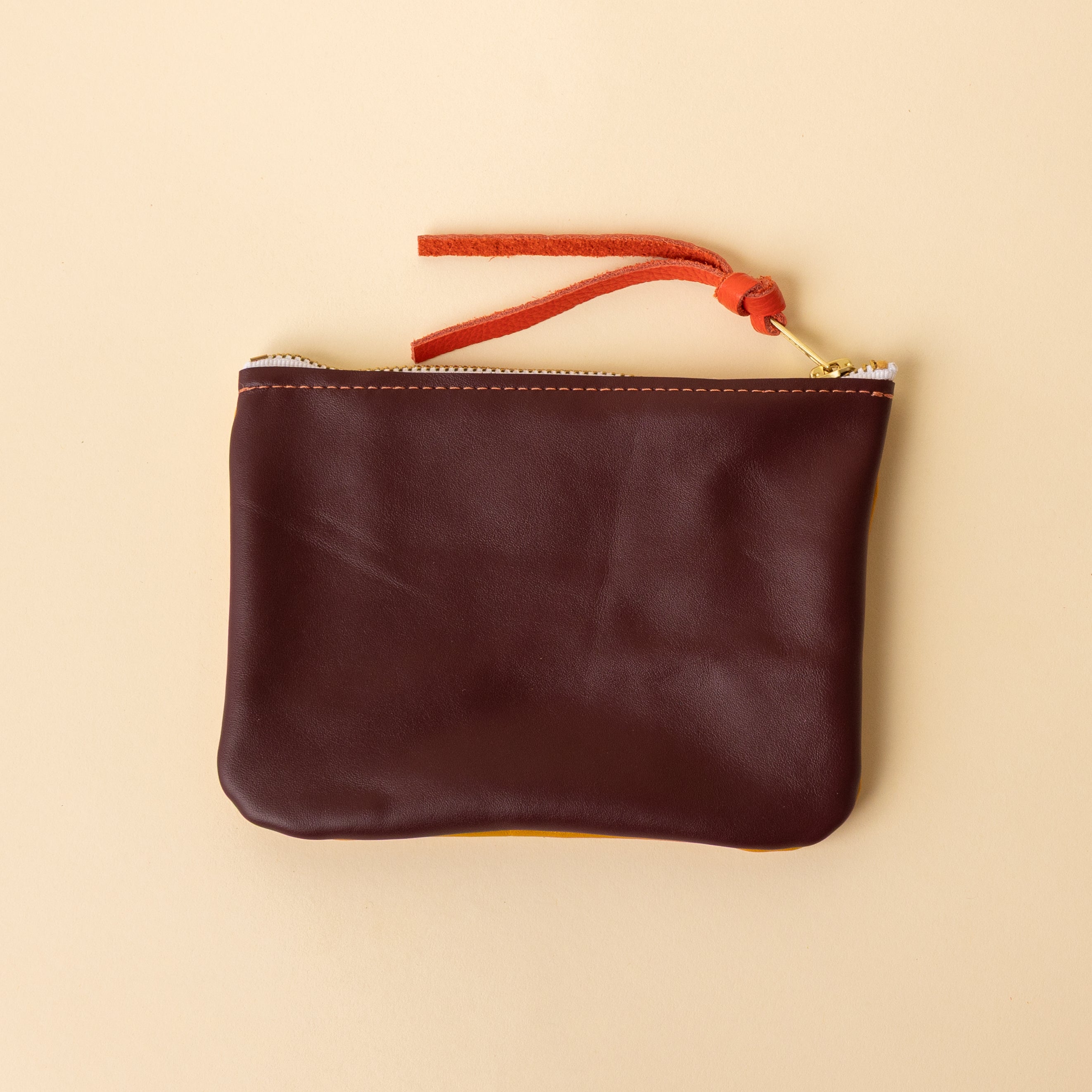 Maroon/Mustard Essential Pouch