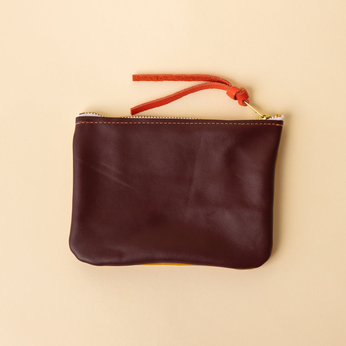 Maroon/Mustard Essential Pouch