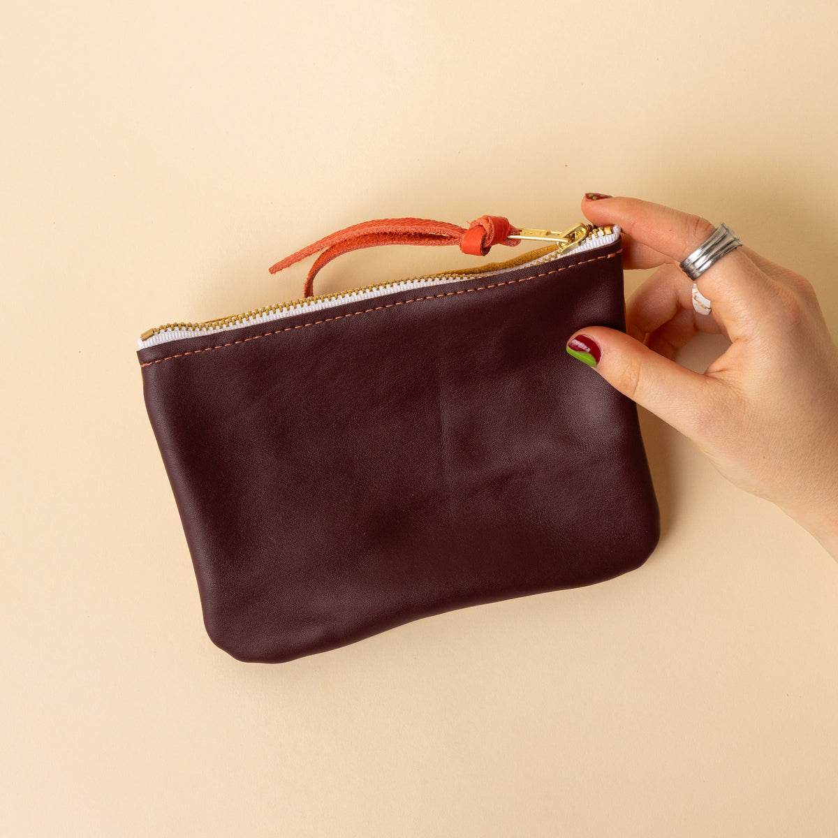 Maroon/Mustard Essential Pouch