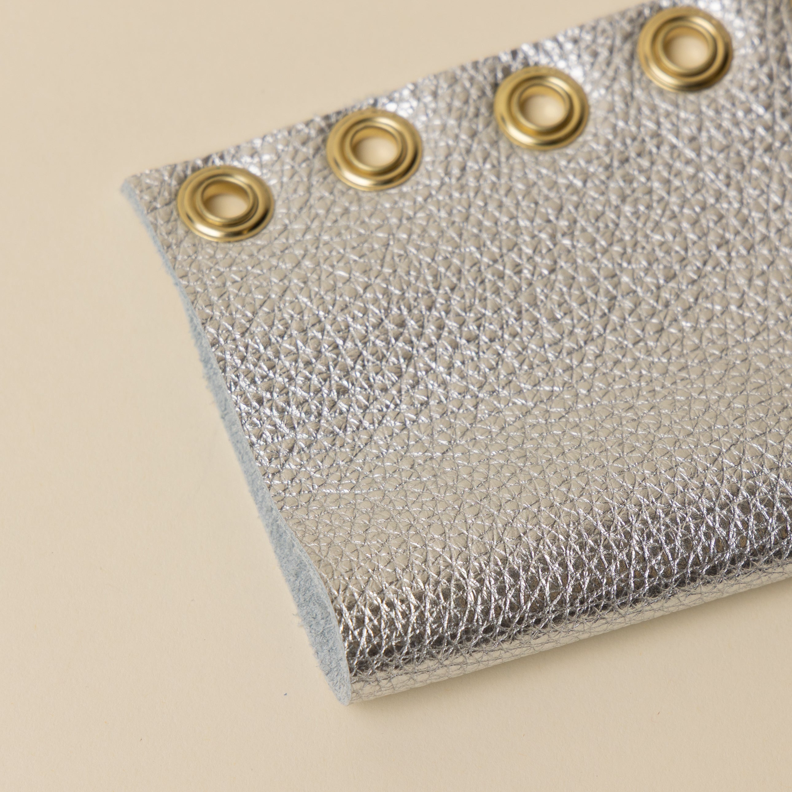 Metallic Silver/GOLD SLEEVE