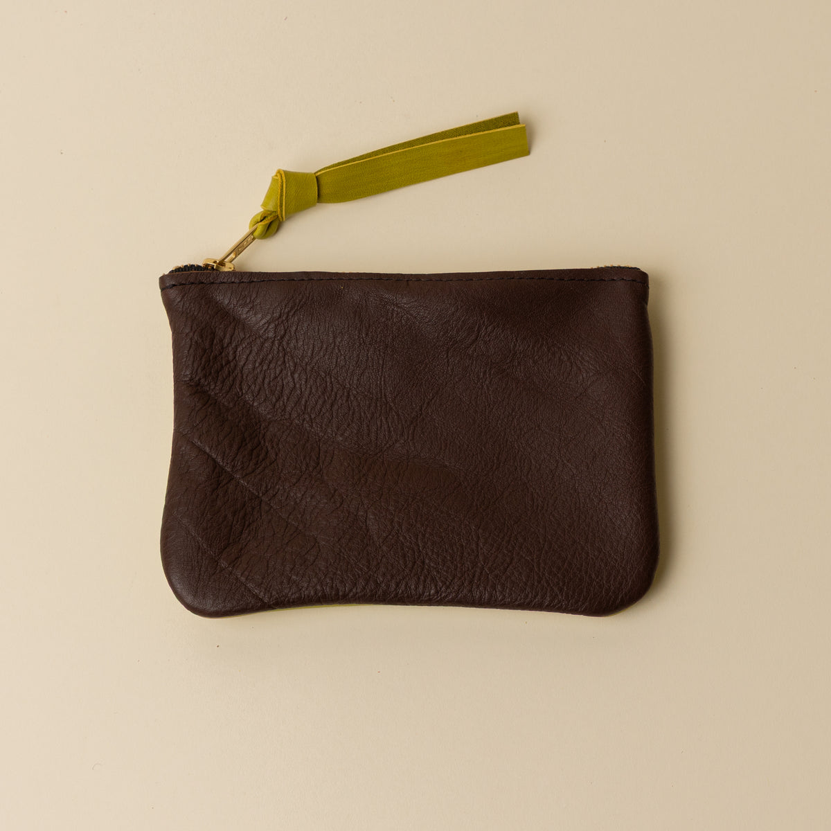 Mahogany/Chartreuse Essential Pouch