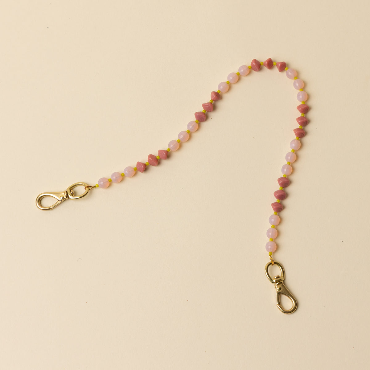 Pink Lemonade Beaded Handle