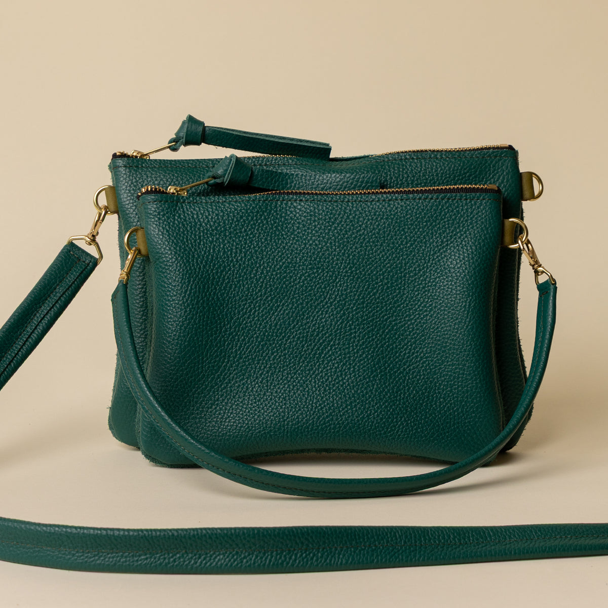 Malachite/Malachite Suede Crossbody