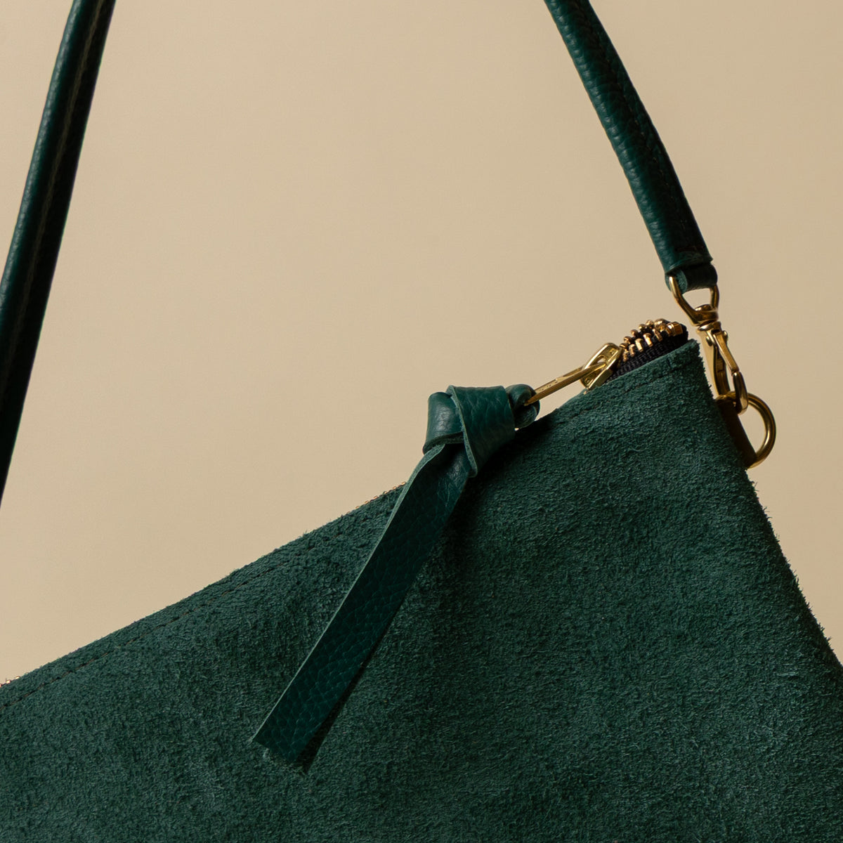 Malachite/Malachite Suede Crossbody