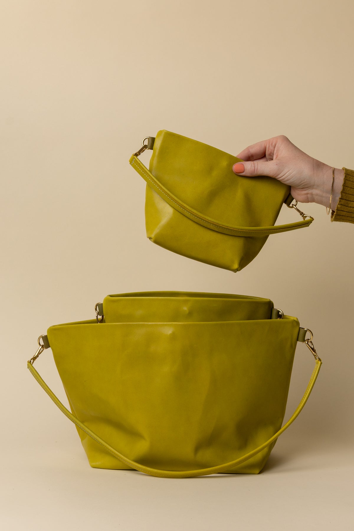 Chartreuse Little Sister Bucket
