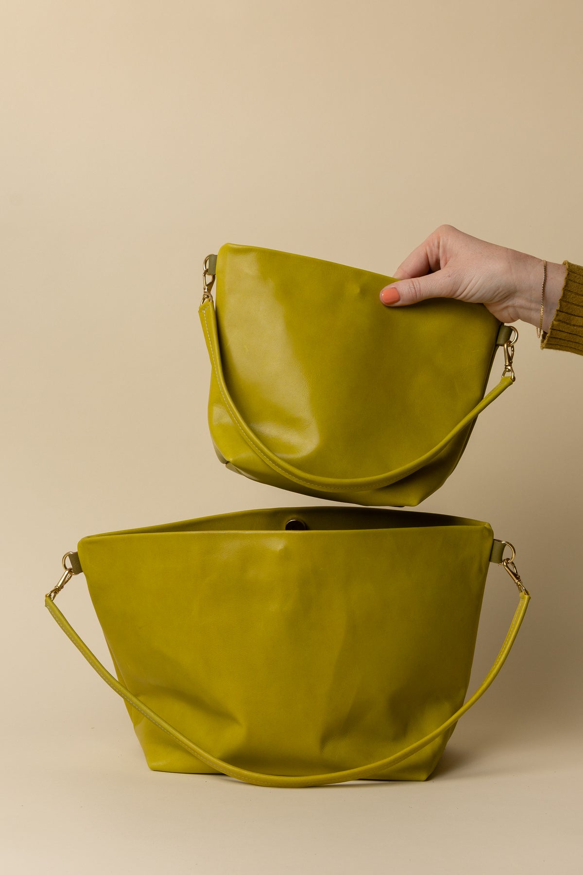 Chartreuse Short Strap