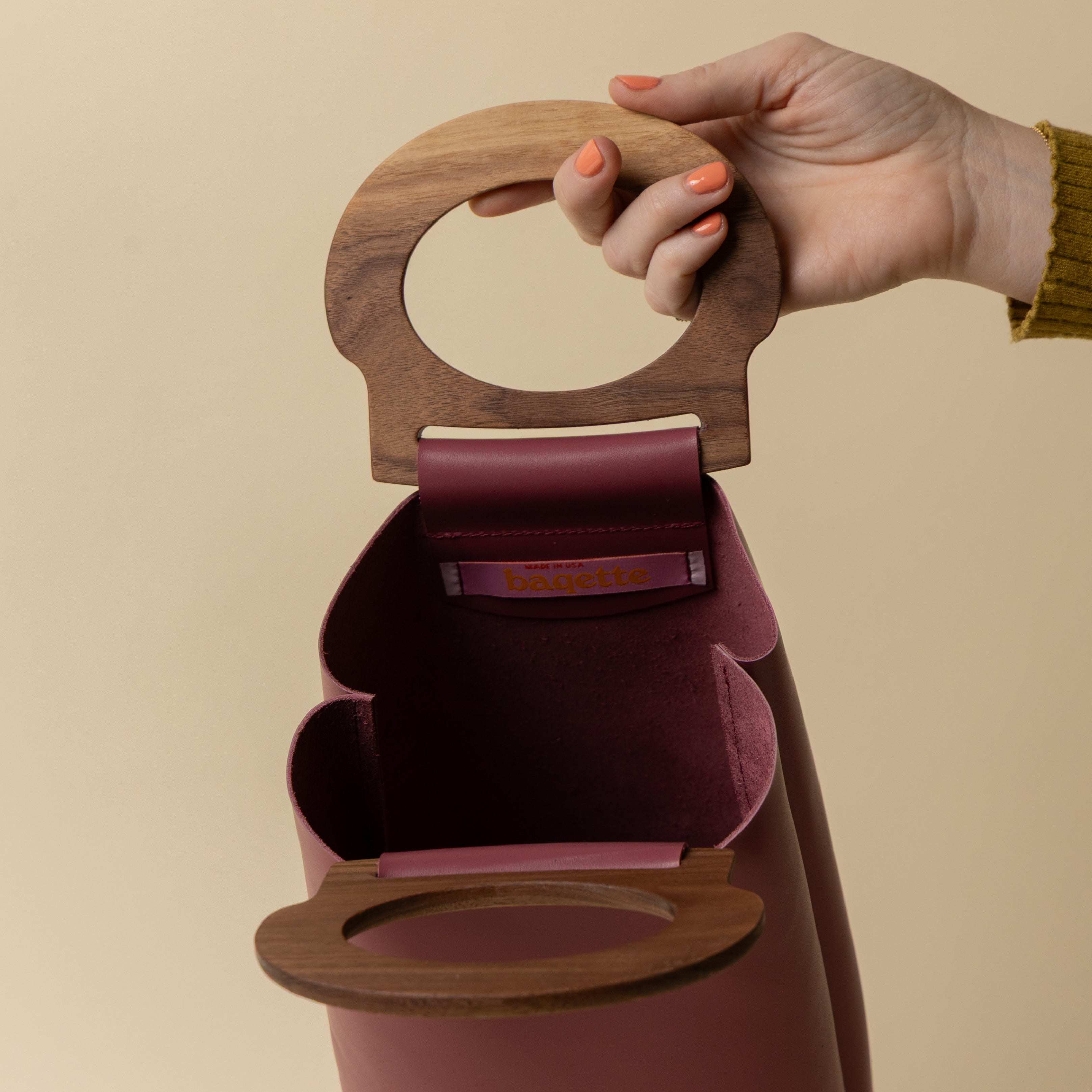 Radicchio/Walnut Picnic Tote