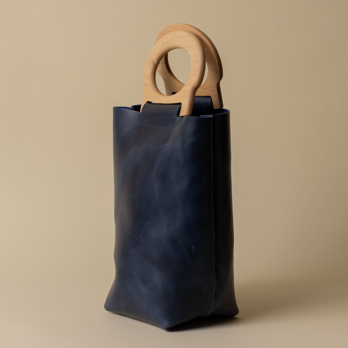Indigo/White Maple Picnic Tote
