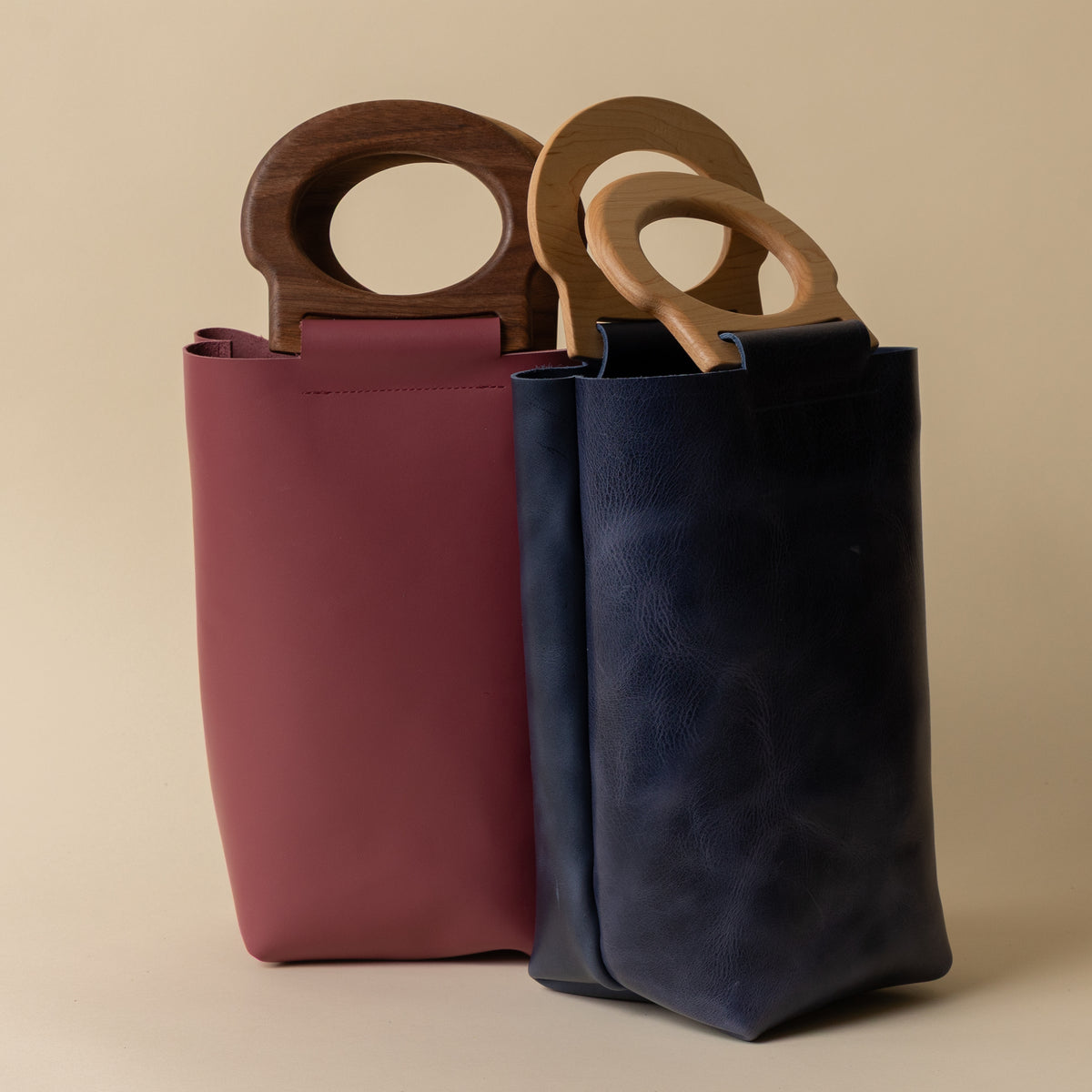 Indigo/White Maple Picnic Tote