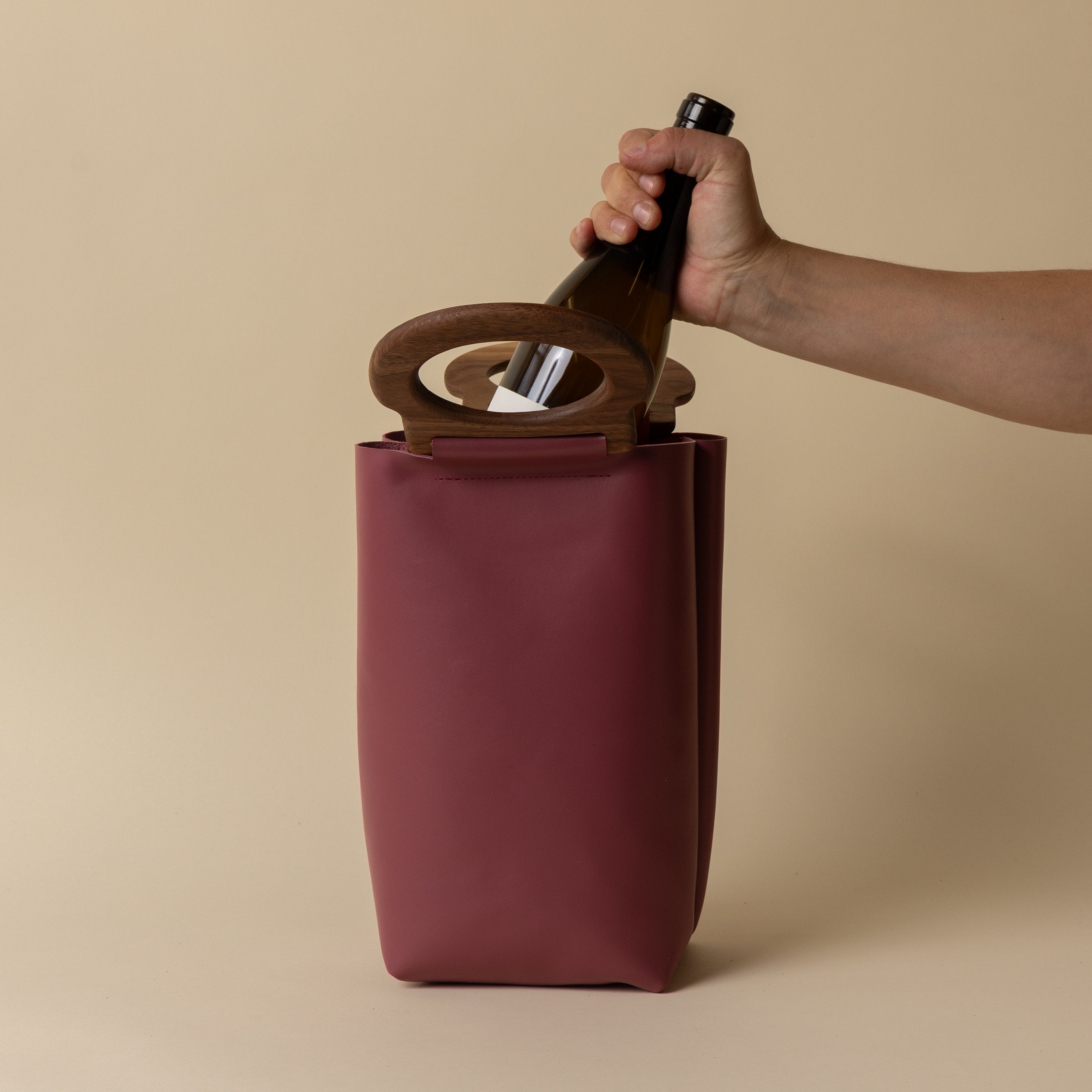 Radicchio/Walnut Picnic Tote