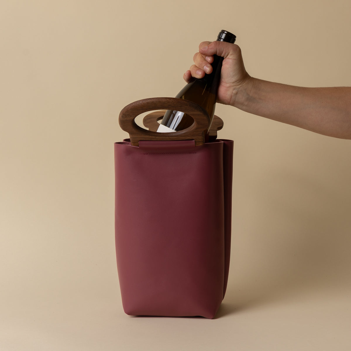 Radicchio/Walnut Picnic Tote