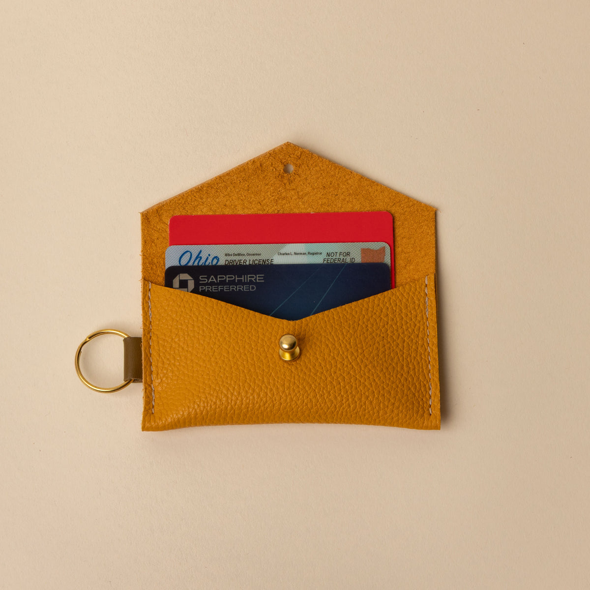 Mustard/Caper Caro Cardholder
