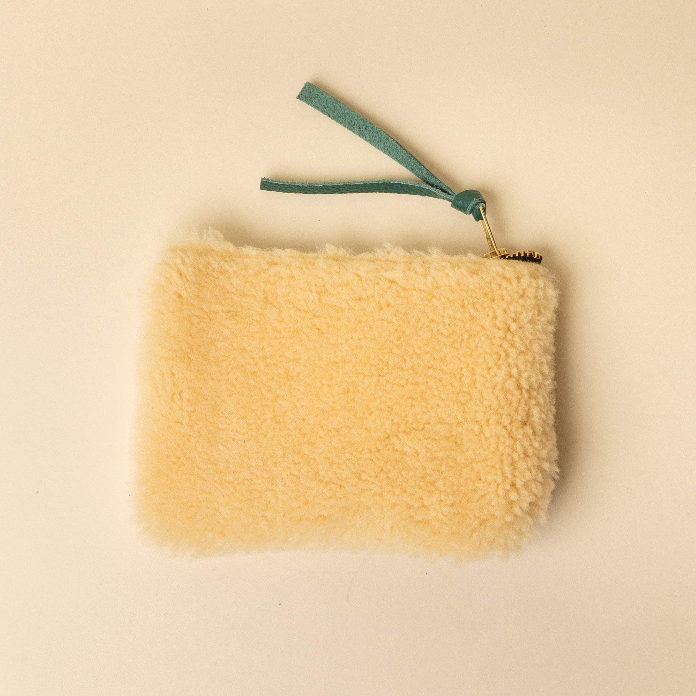 Malachite/Lemon Lambswool Essential Pouch
