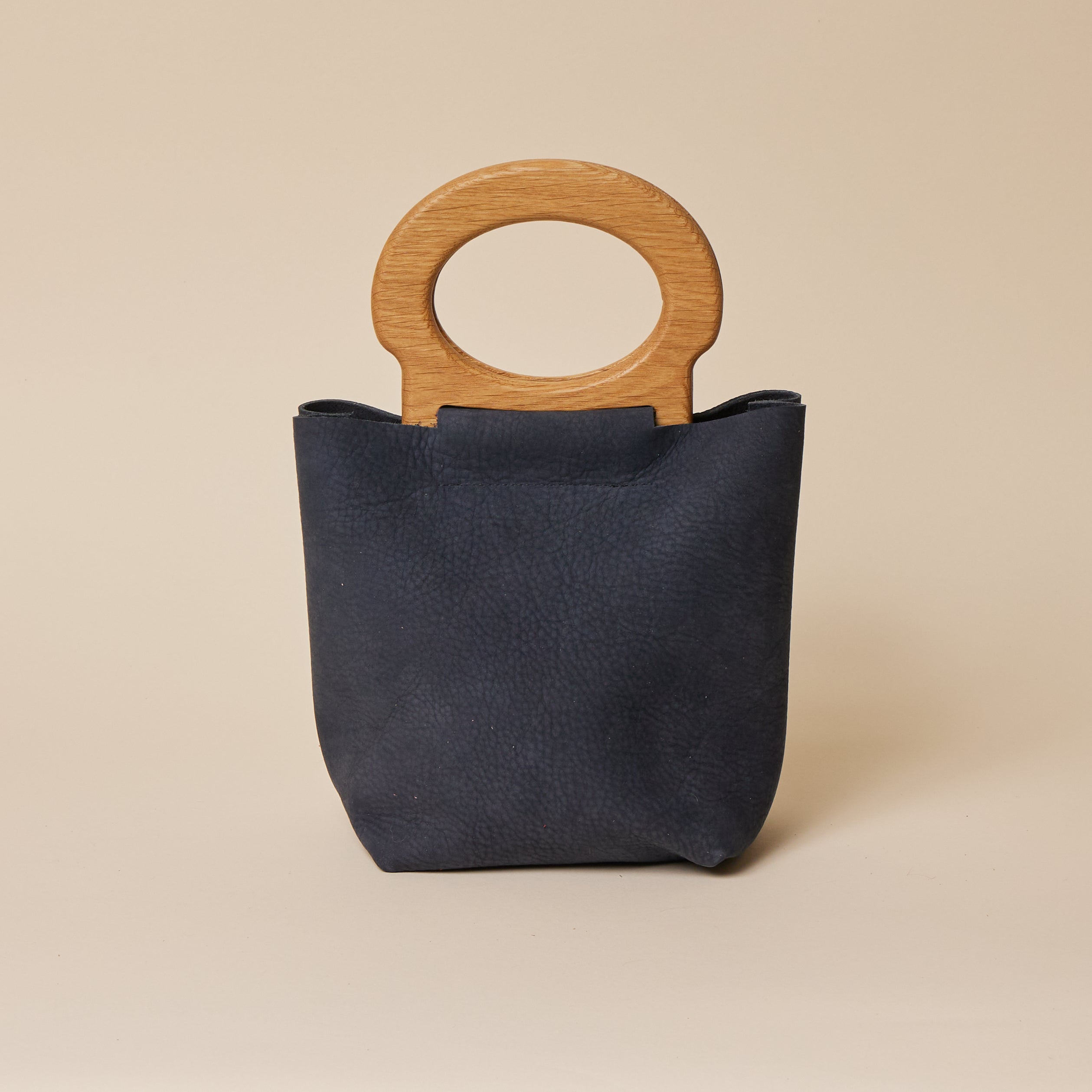 Navy/Oak Mini Picnic Tote