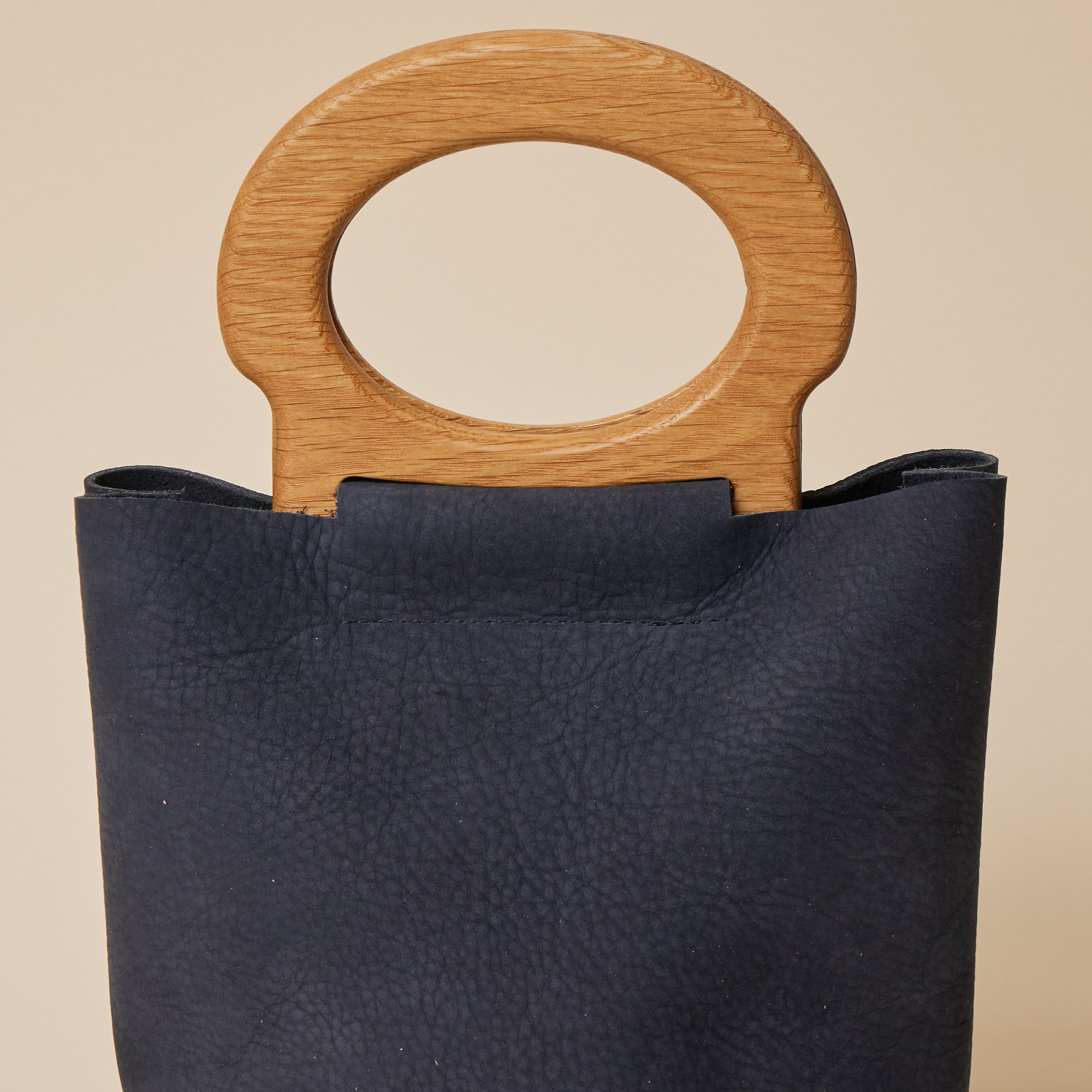 Navy/Oak Mini Picnic Tote